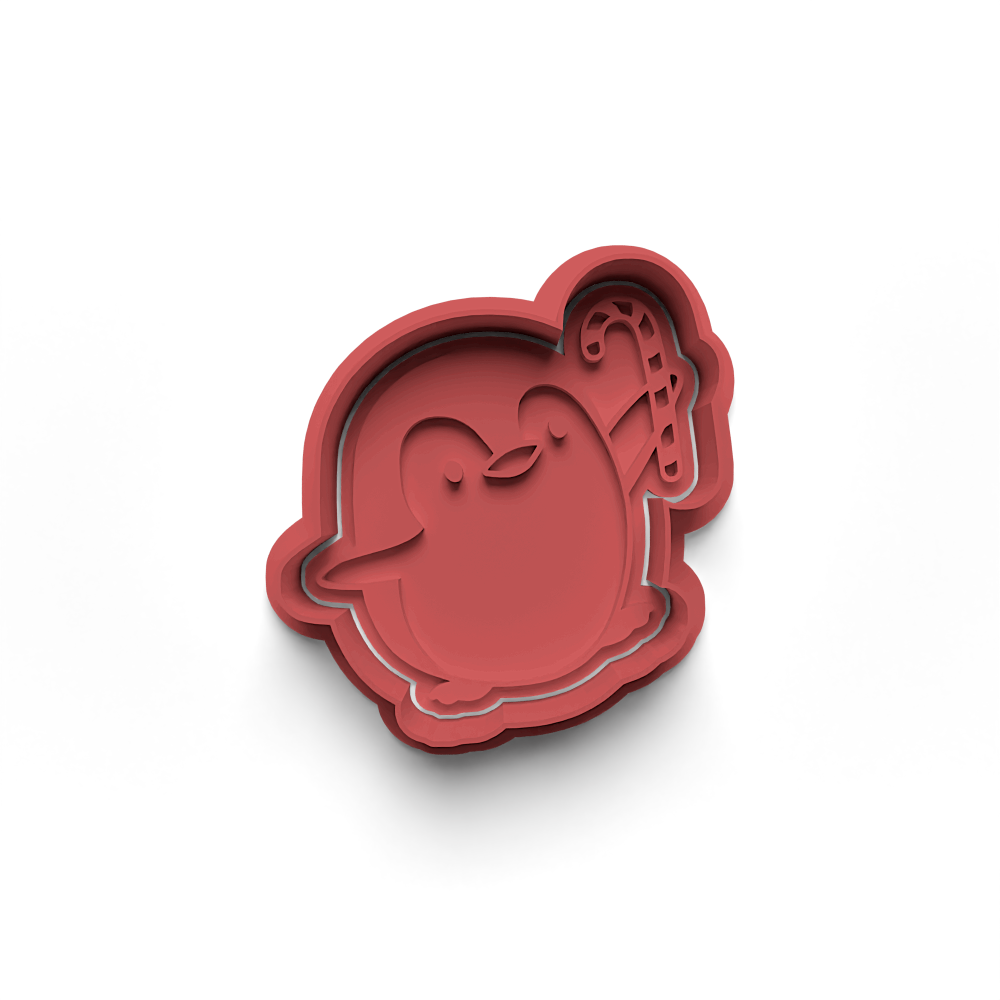 New Year Decorations Cookie Cutters Stamp and Cutter Set (0462_3)