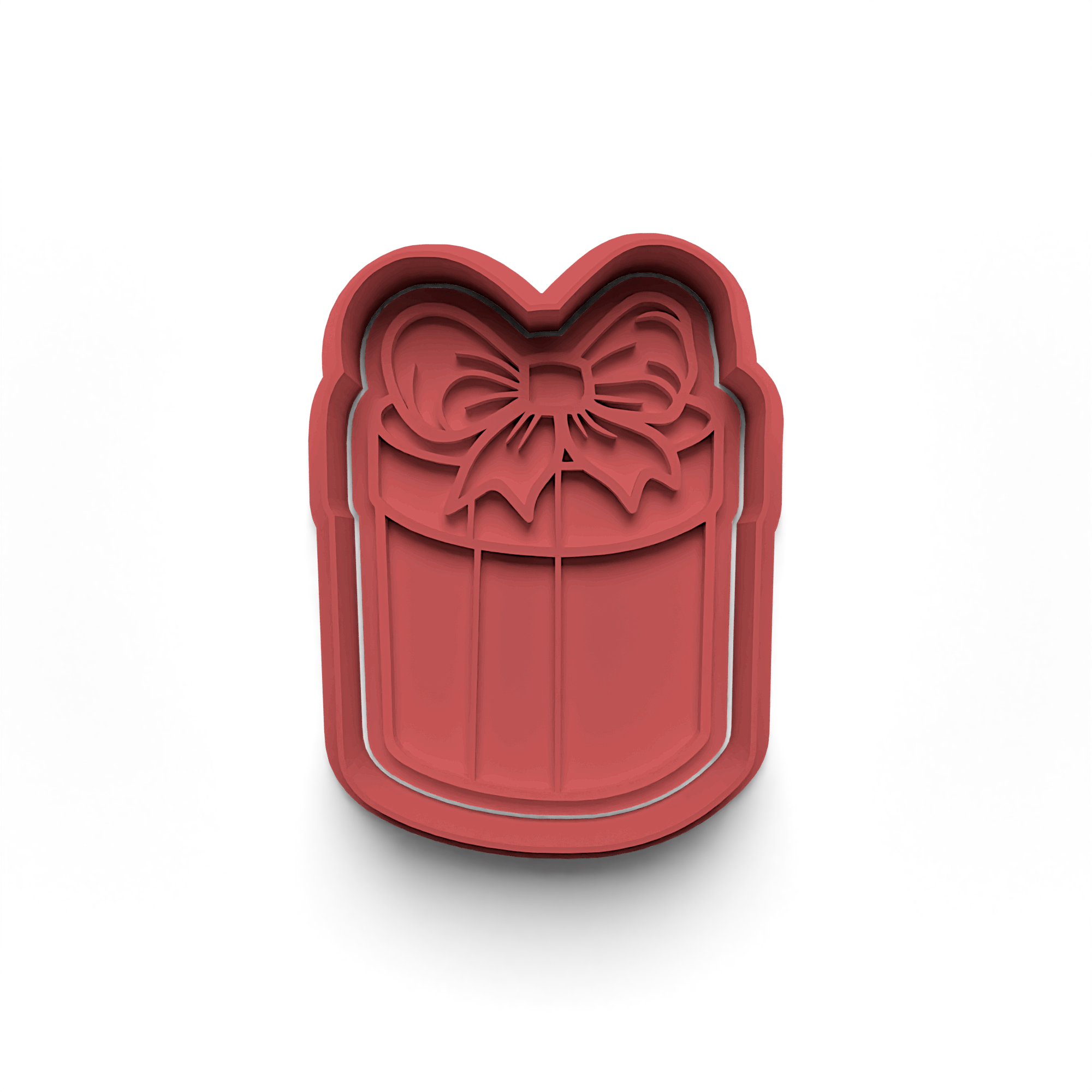 New Year Decorations Cookie Cutters Stamp and Cutter Set (0462_3)