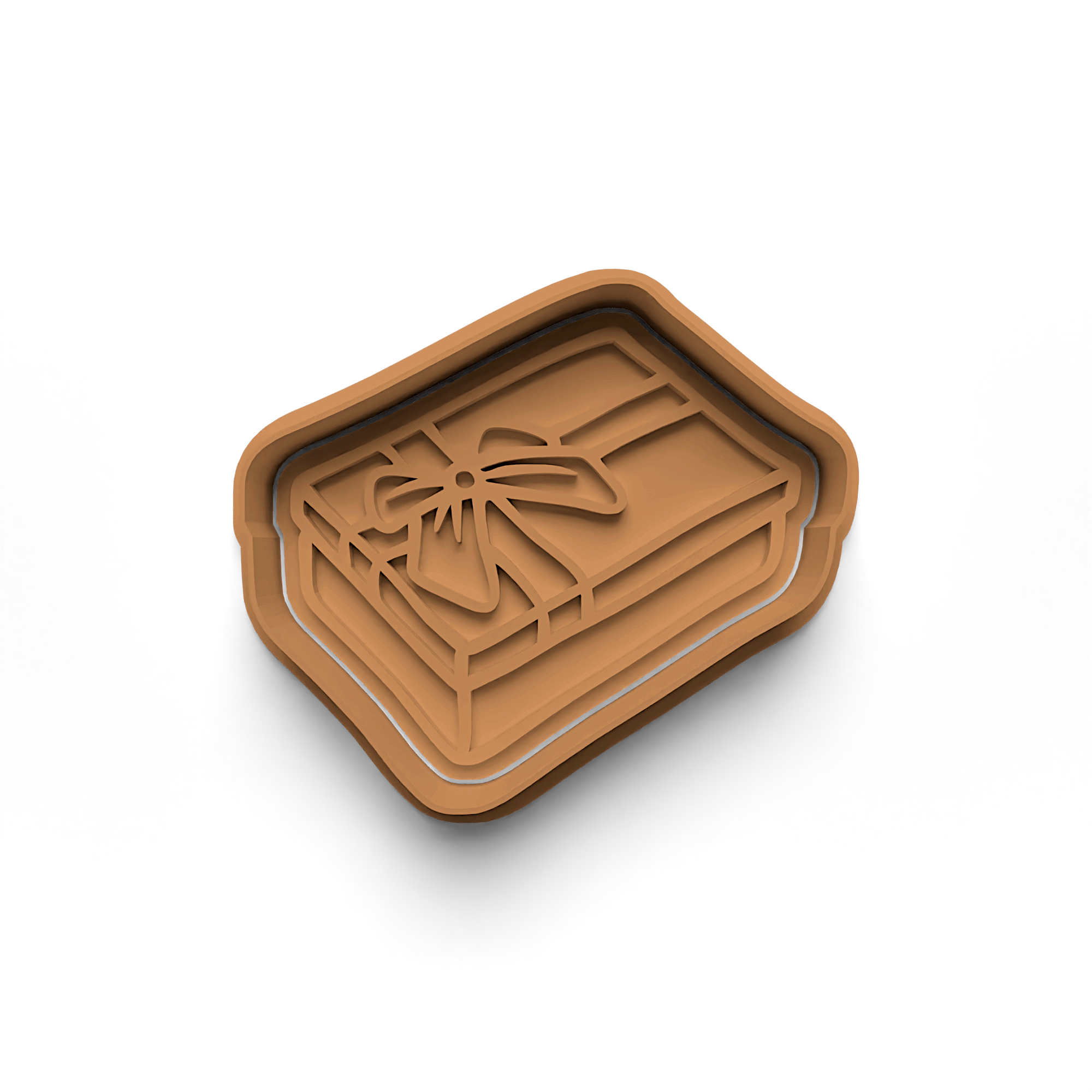 New Year Decorations Cookie Cutters Stamp and Cutter Set (0462_3)