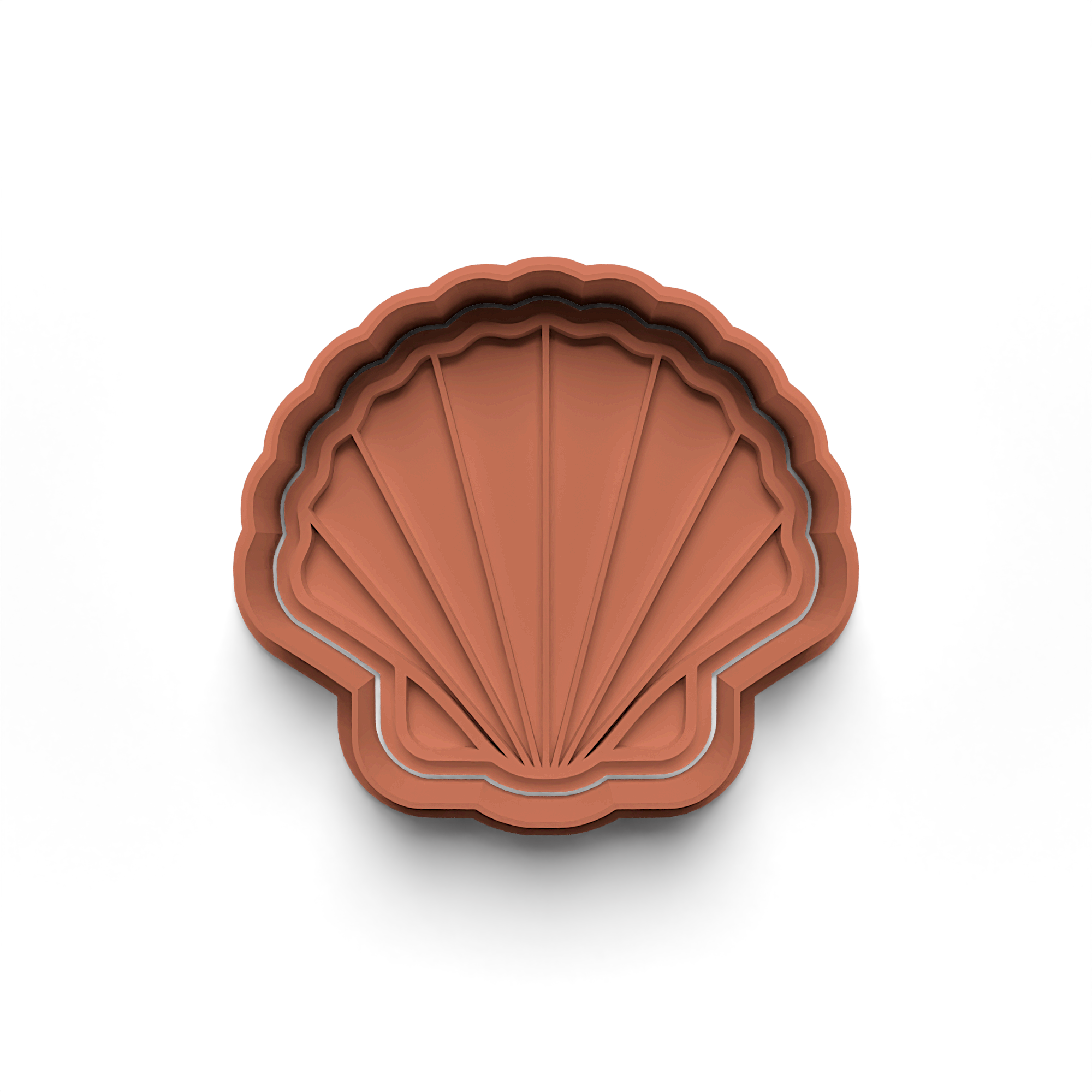 Starfish Cookie Cutter Stamp and Cutter Set (0246_4)