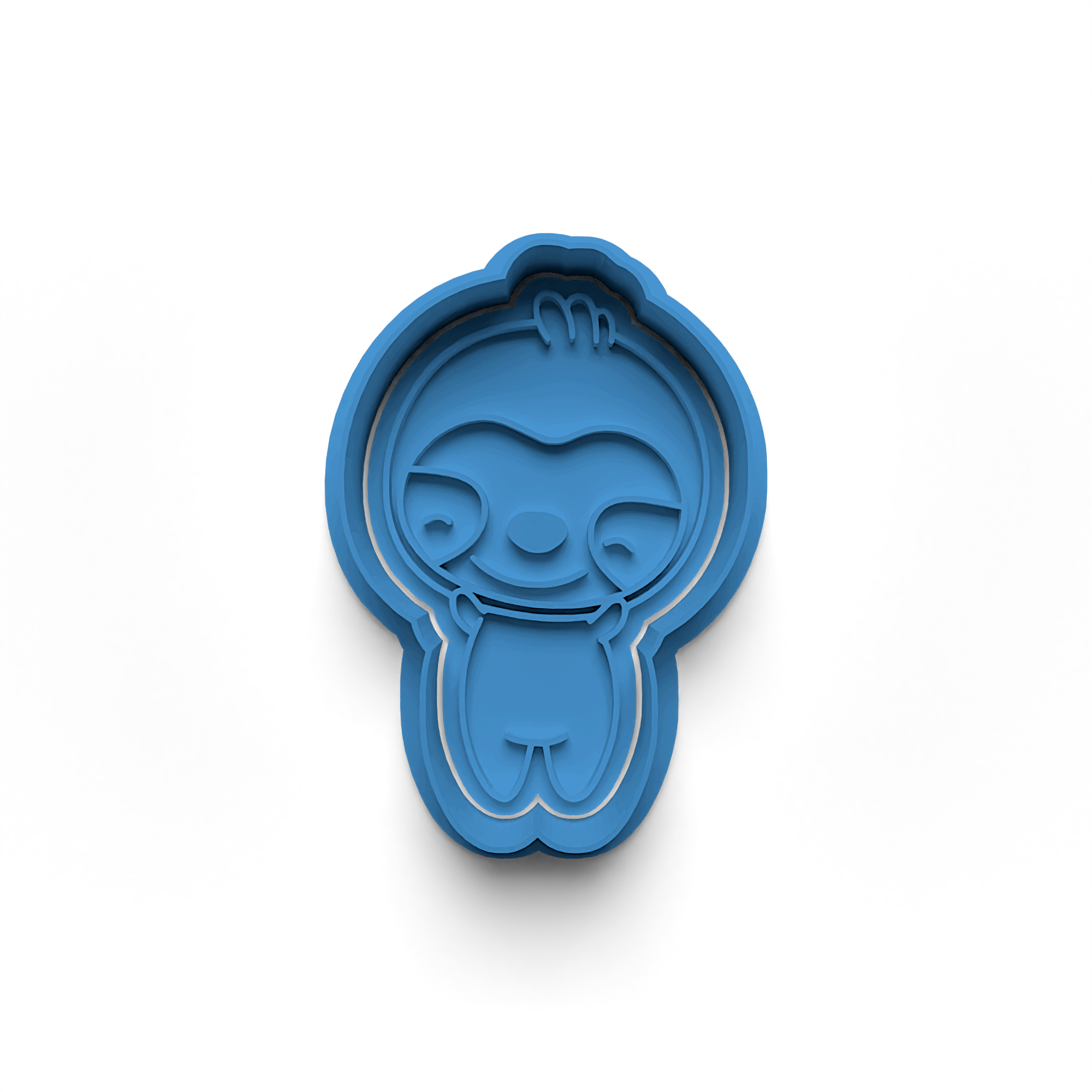 Sloth Cookie Cutter Stamp and Cutter Set (0247_2)