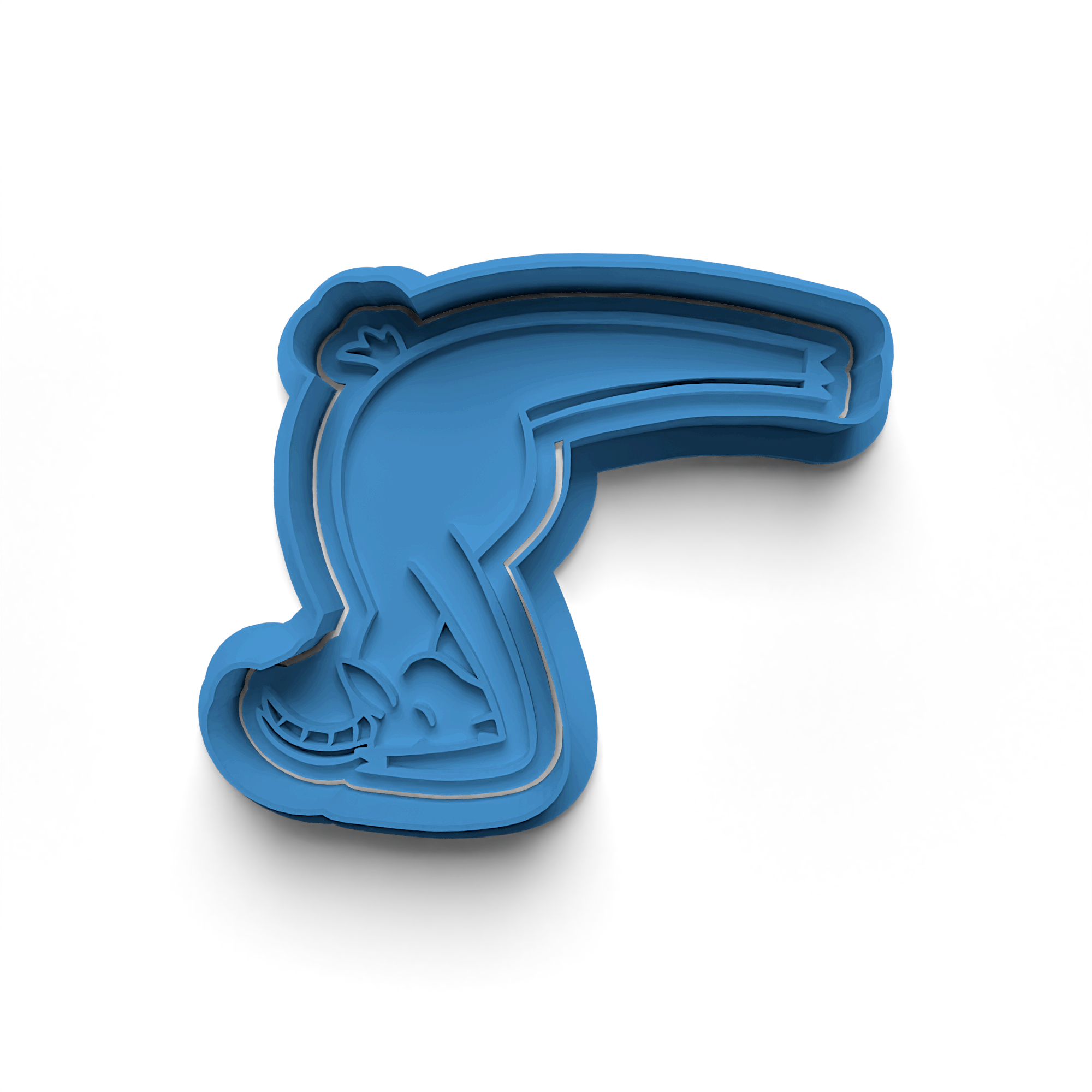 Yoga Goat Cookie Cutter Stamp and Cutter Set (0250_4)