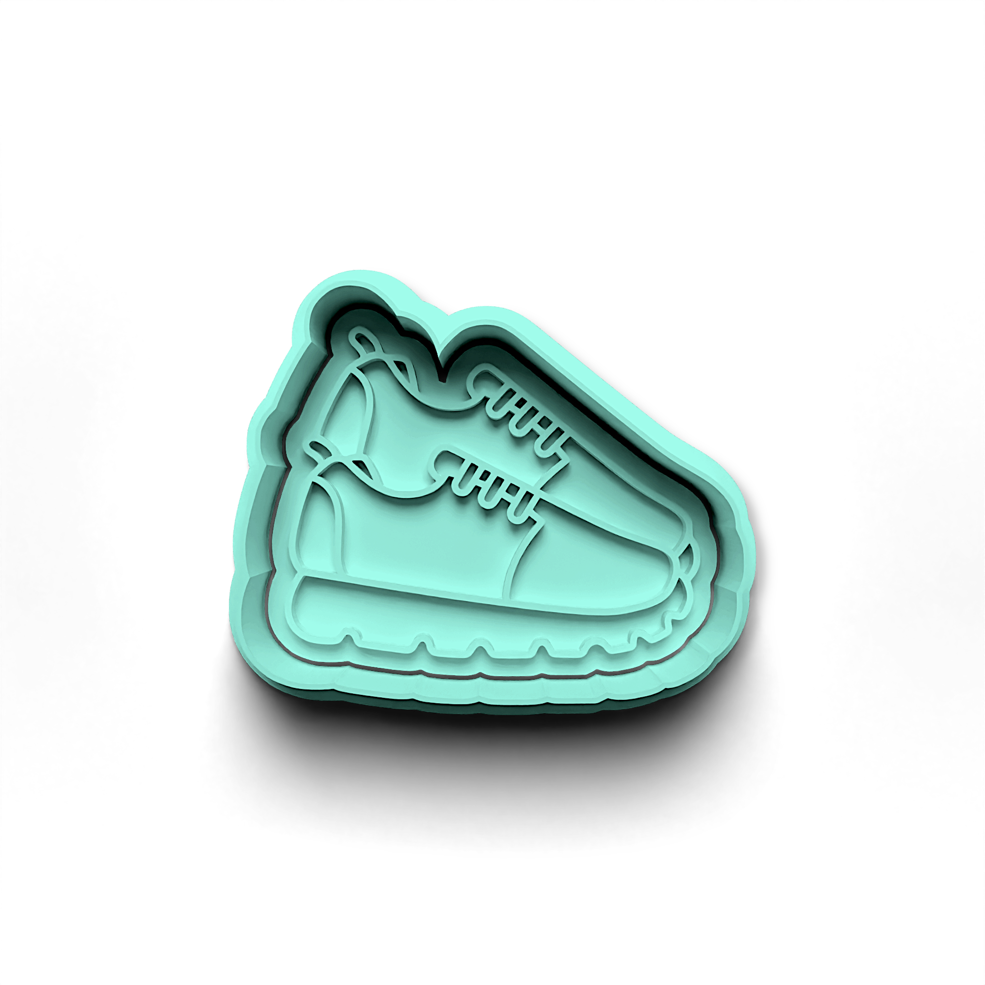 Tennis Cookie Cutter Stamp and Cutter Set (0367_1)