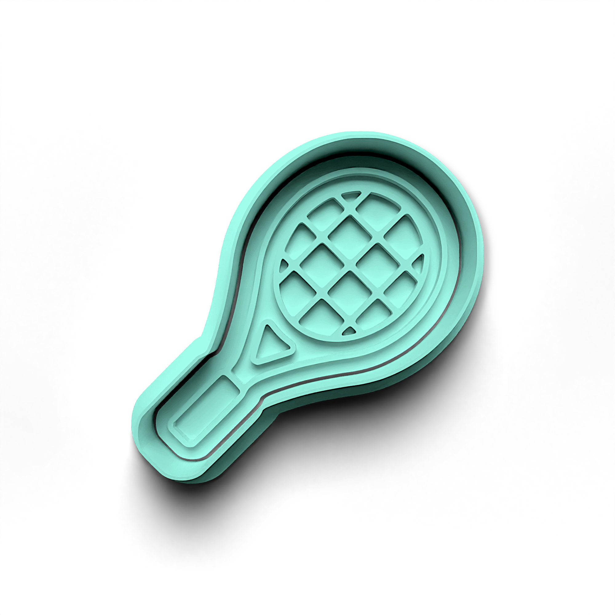 Tennis Cookie Cutter Stamp and Cutter Set (0367_4)