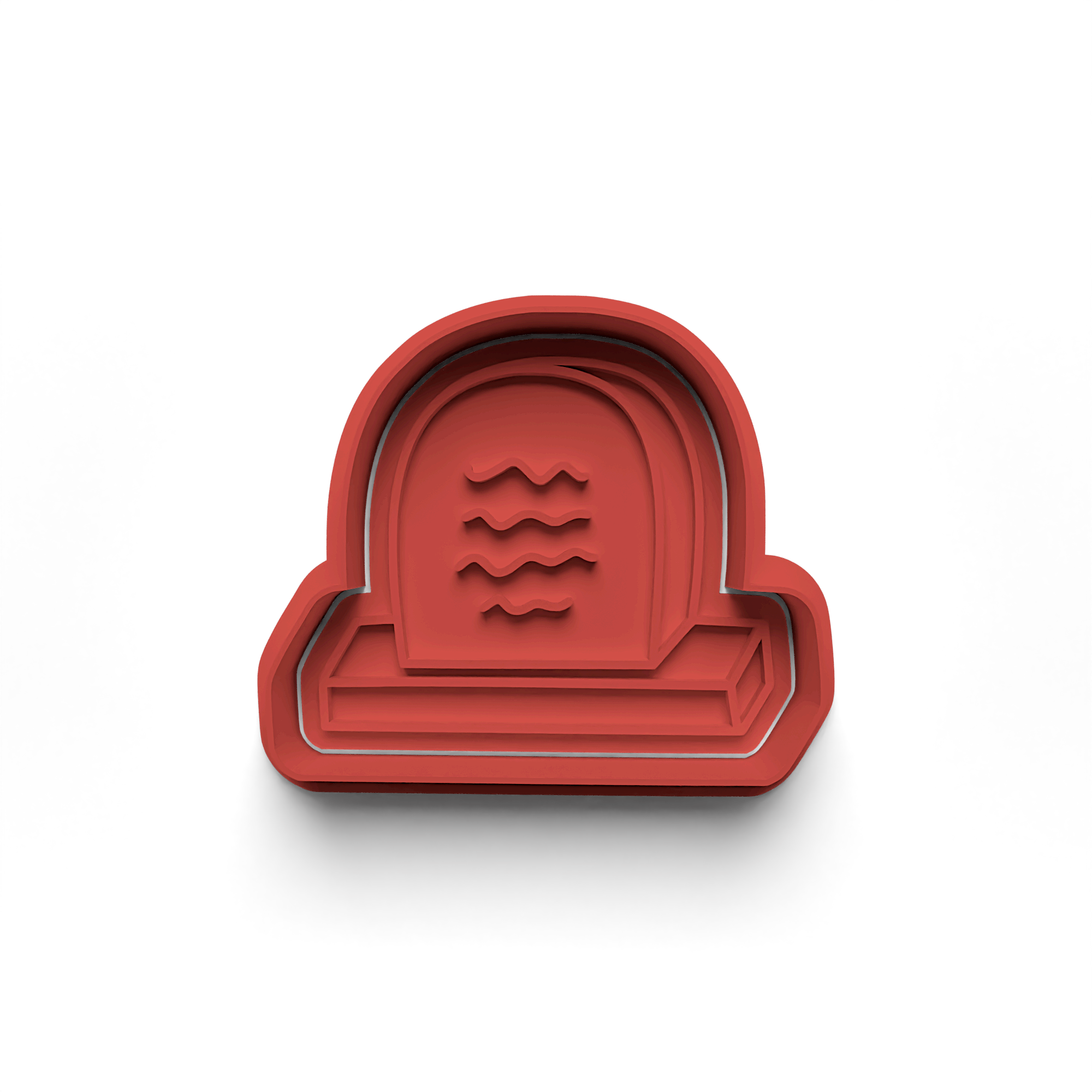 Tombstone Cookie Cutter Stamp and Cutter Set (0417_9)