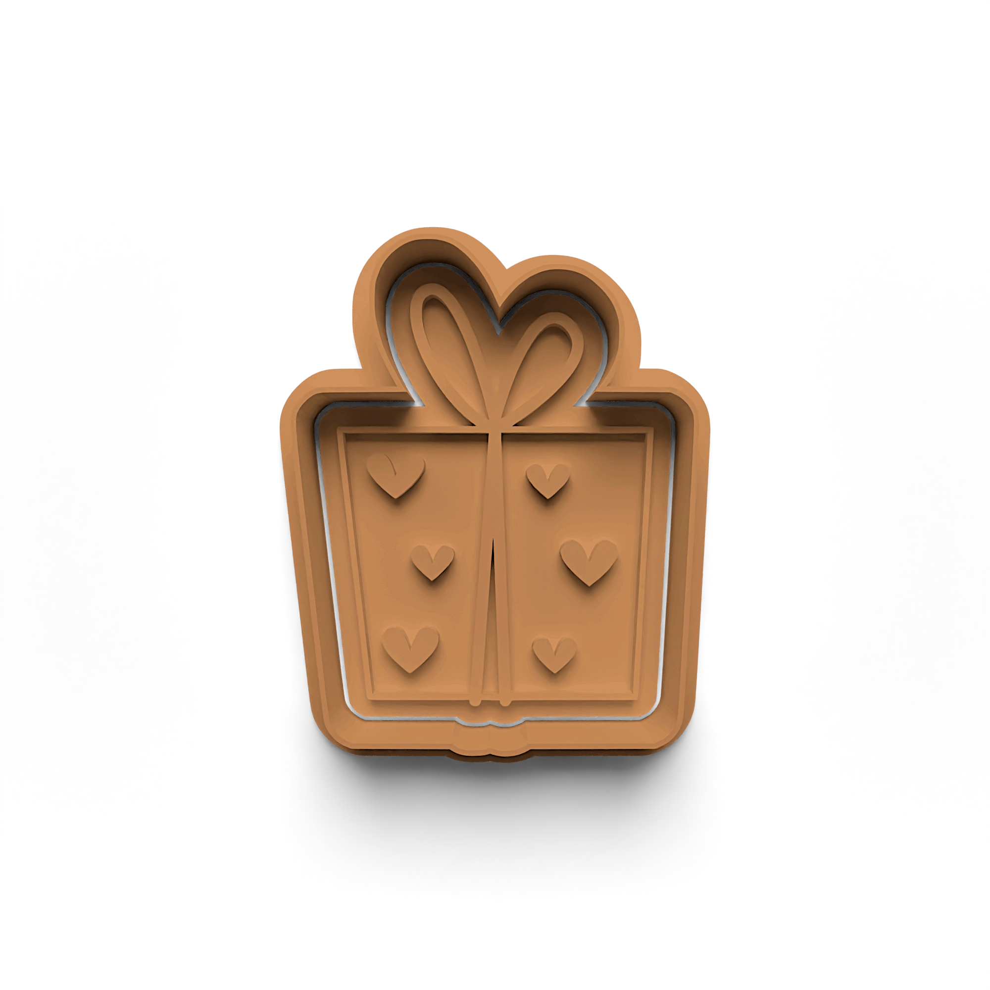 New Year Decorations Cookie Cutters Stamp and Cutter Set (0462_3)