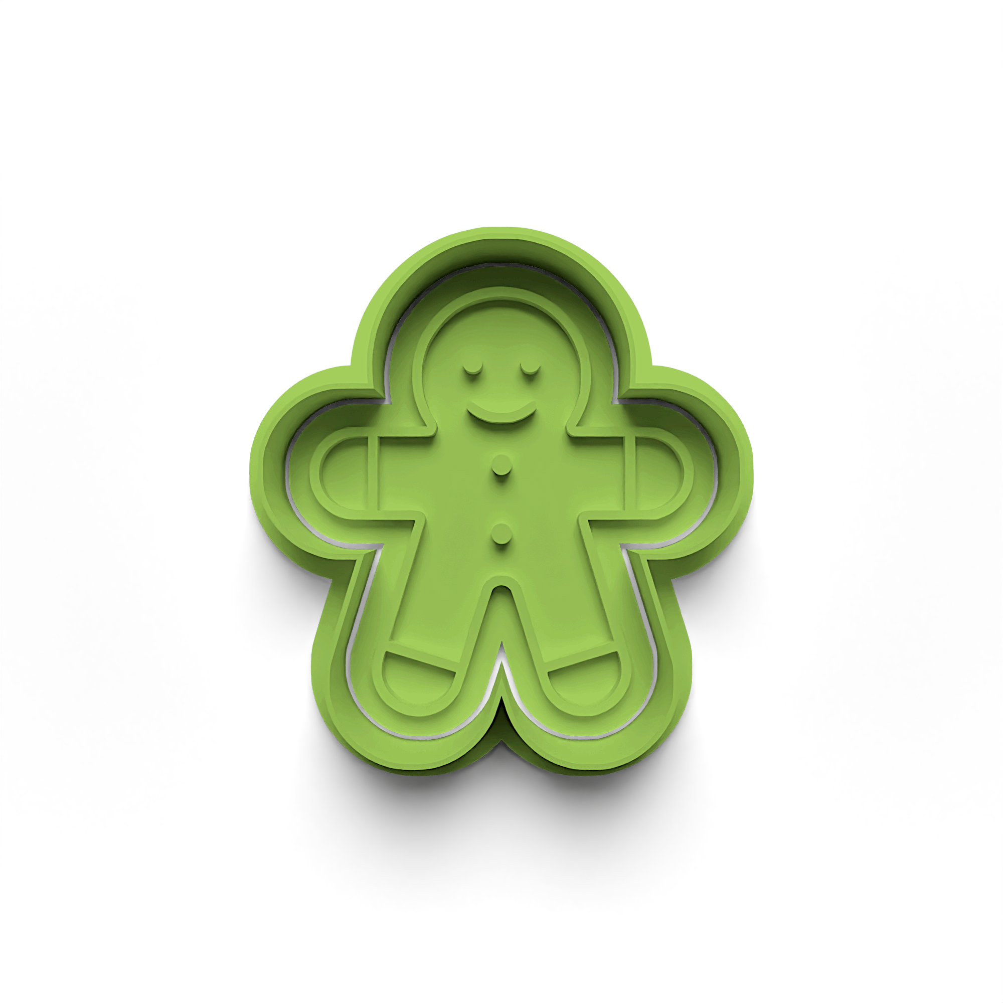 New Year Decorations Cookie Cutters Stamp and Cutter Set (0462_3)