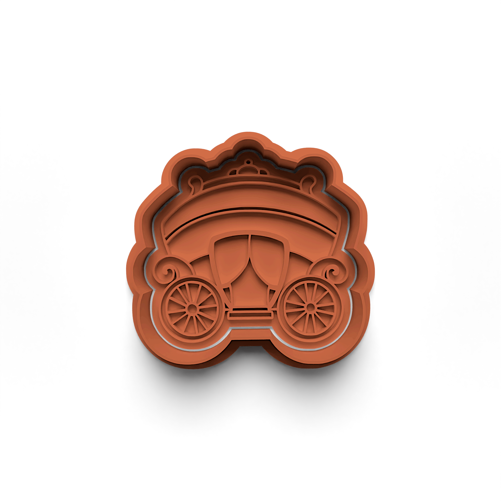 Car Cookie Cutter Stamp and Cutter Set (0457_4)