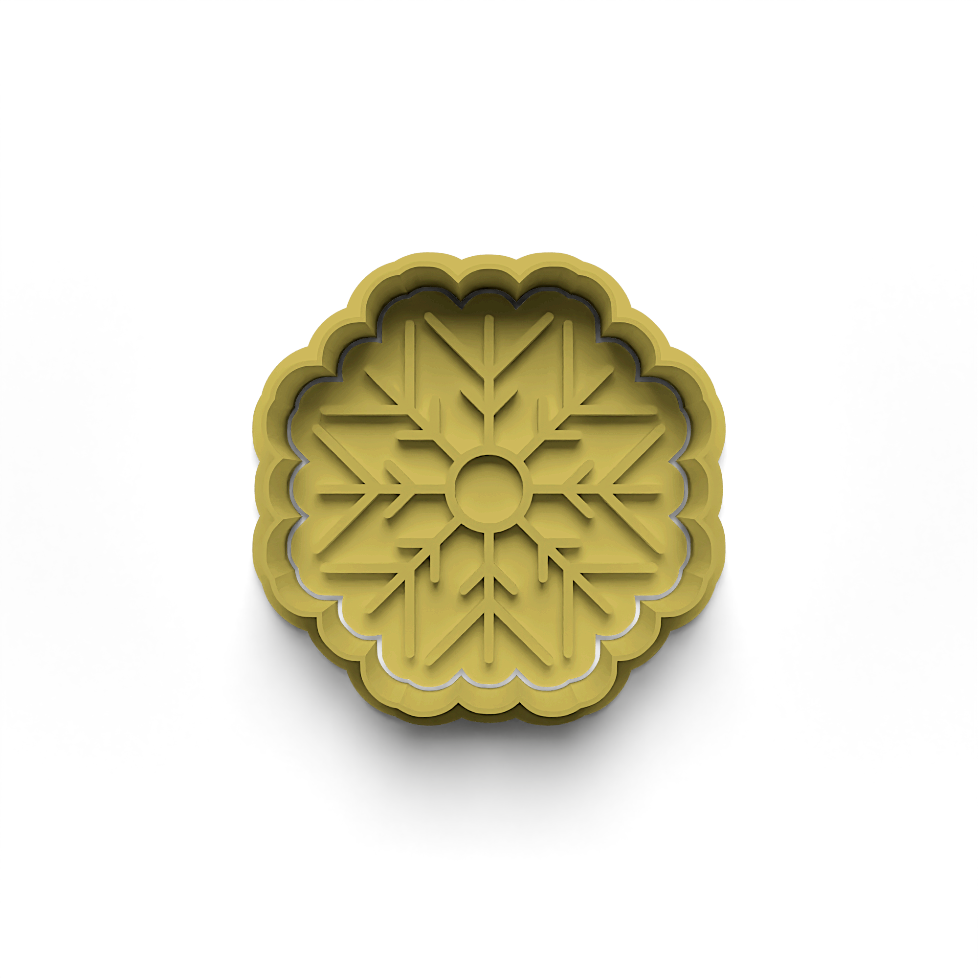 New Year Decorations Cookie Cutters Stamp and Cutter Set (0462_3)