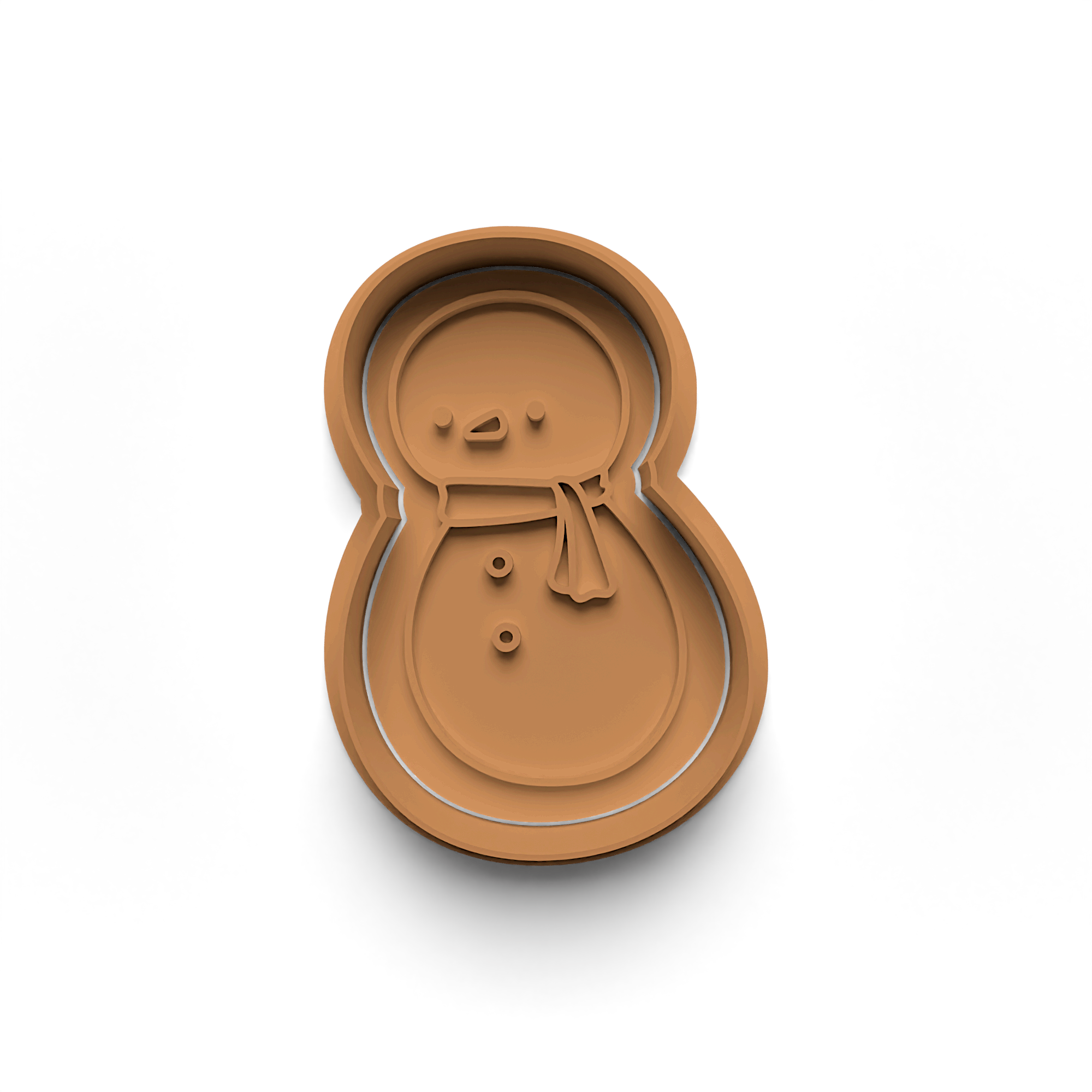 New Year Decorations Cookie Cutters Stamp and Cutter Set (0462_3)