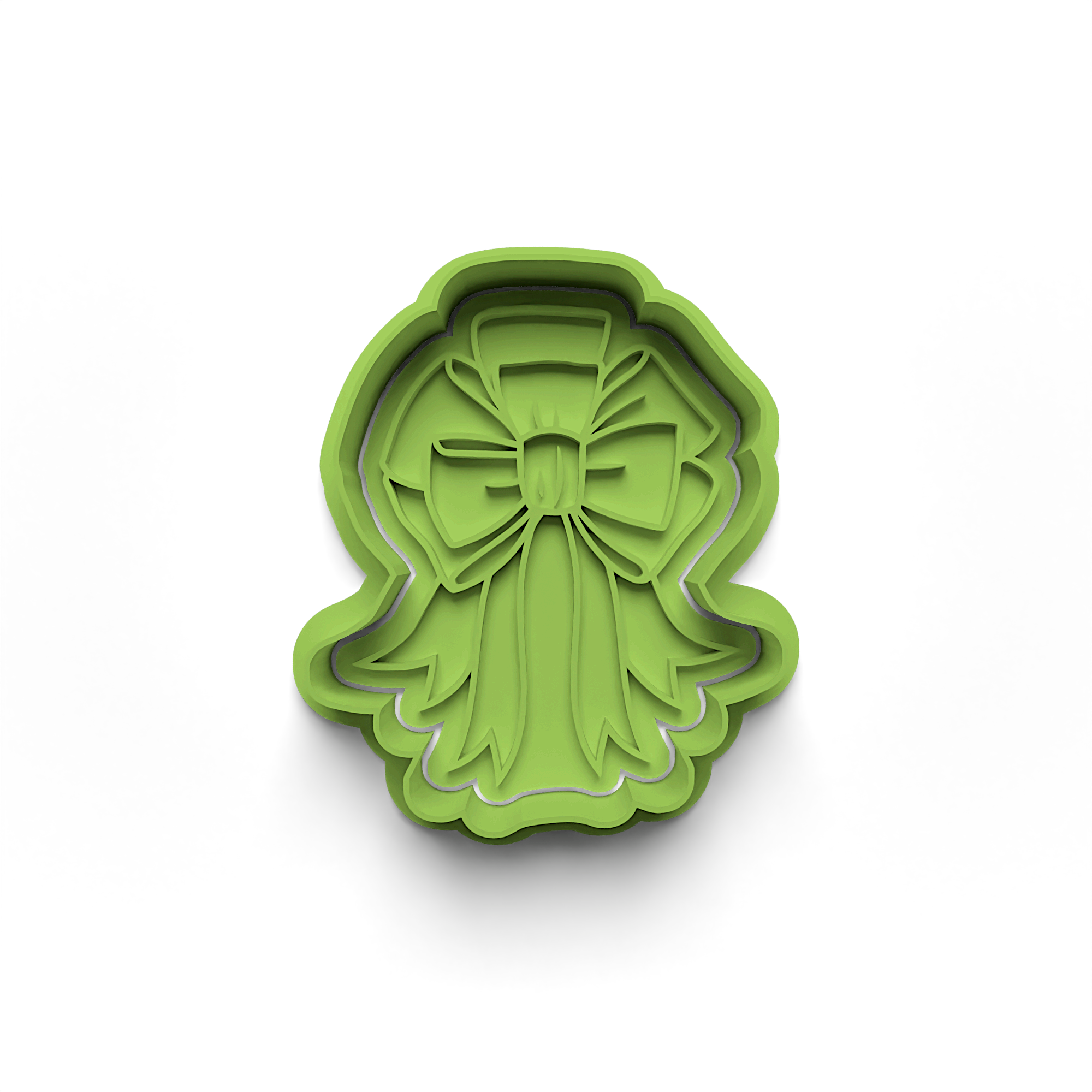 New Year Decorations Cookie Cutters Stamp and Cutter Set (0462_3)