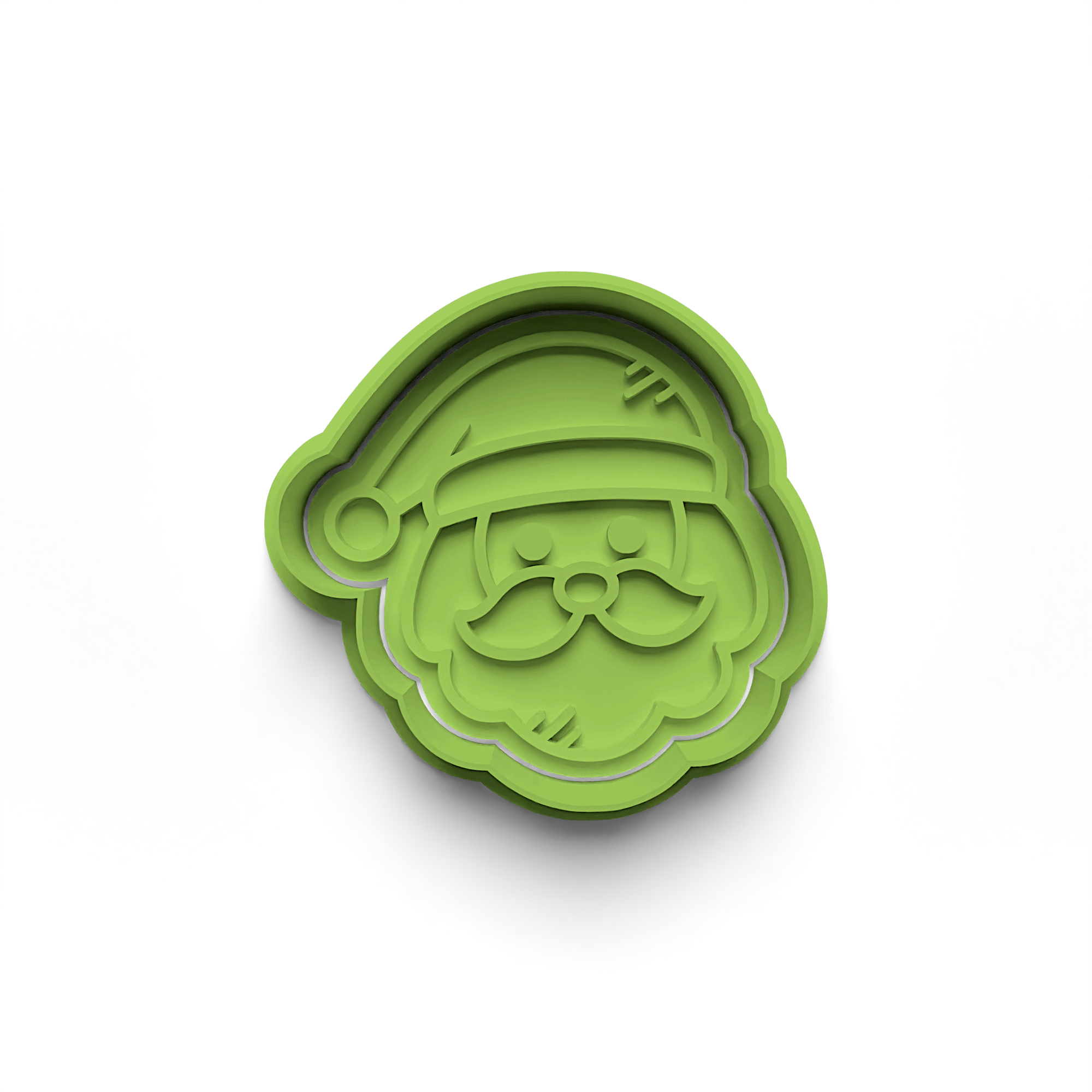 New Year Decorations Cookie Cutters Stamp and Cutter Set (0462_3)