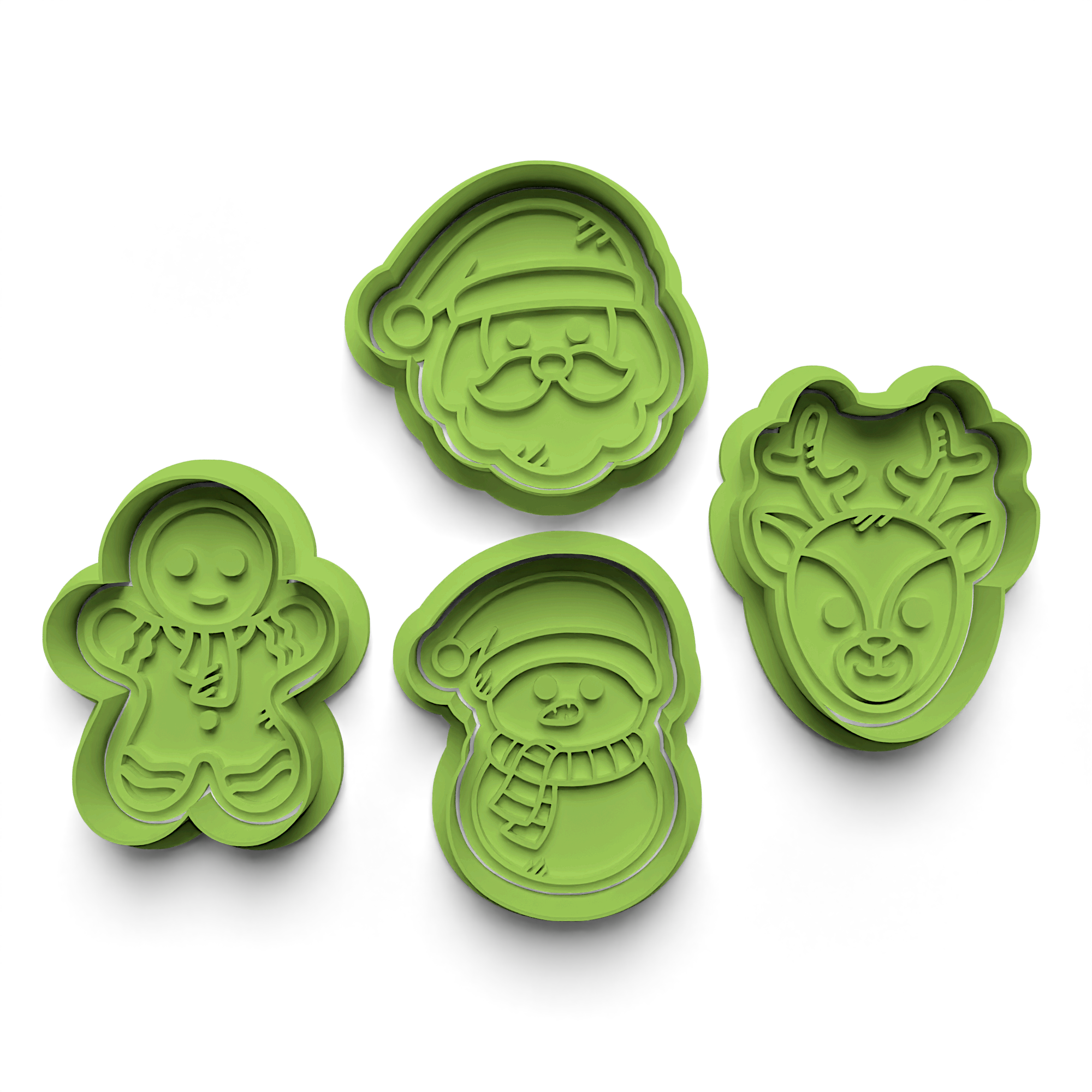 Mother's Day Cookie Cutter Stamp and Cutter Set (0324)
