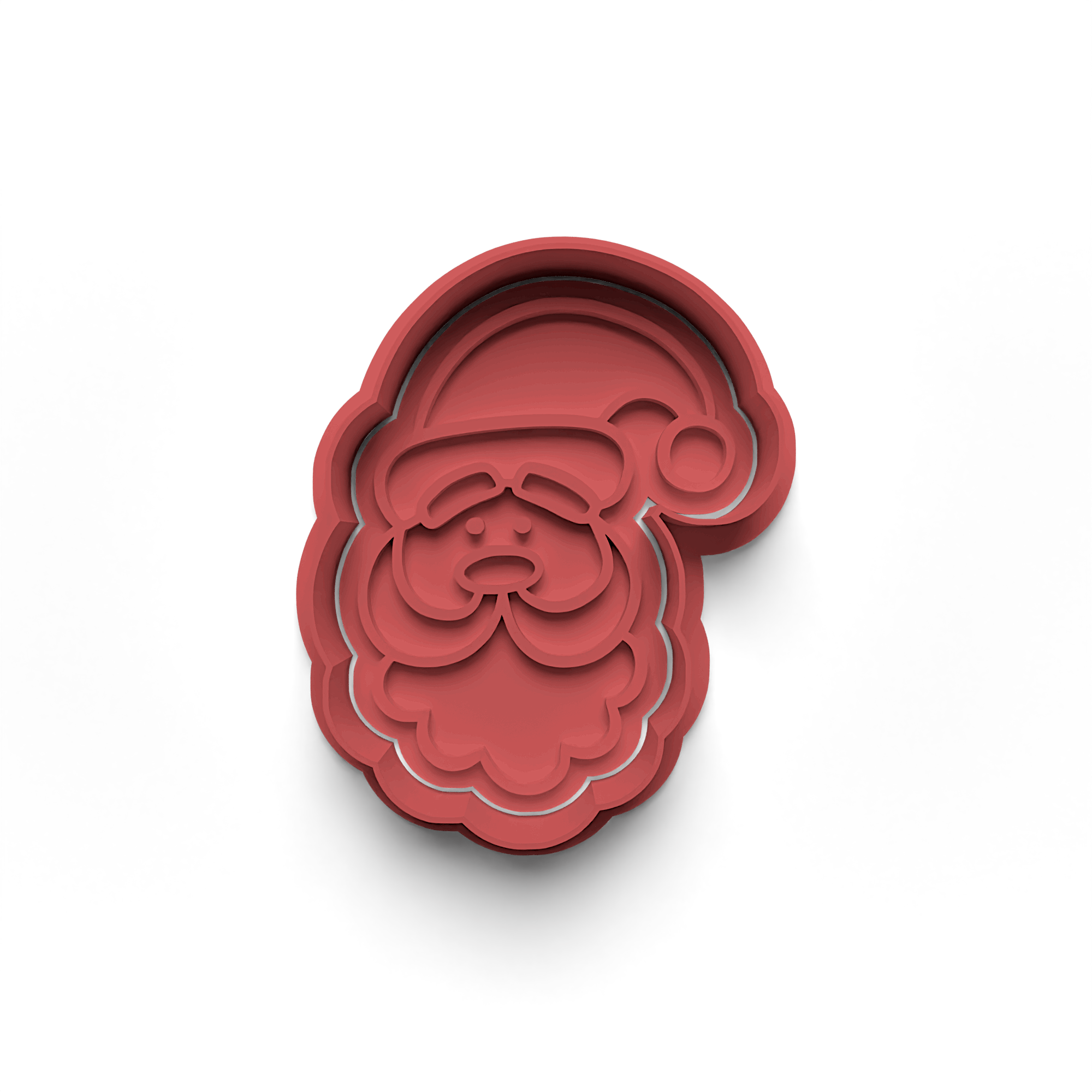 New Year Decorations Cookie Cutters Stamp and Cutter Set (0462_3)