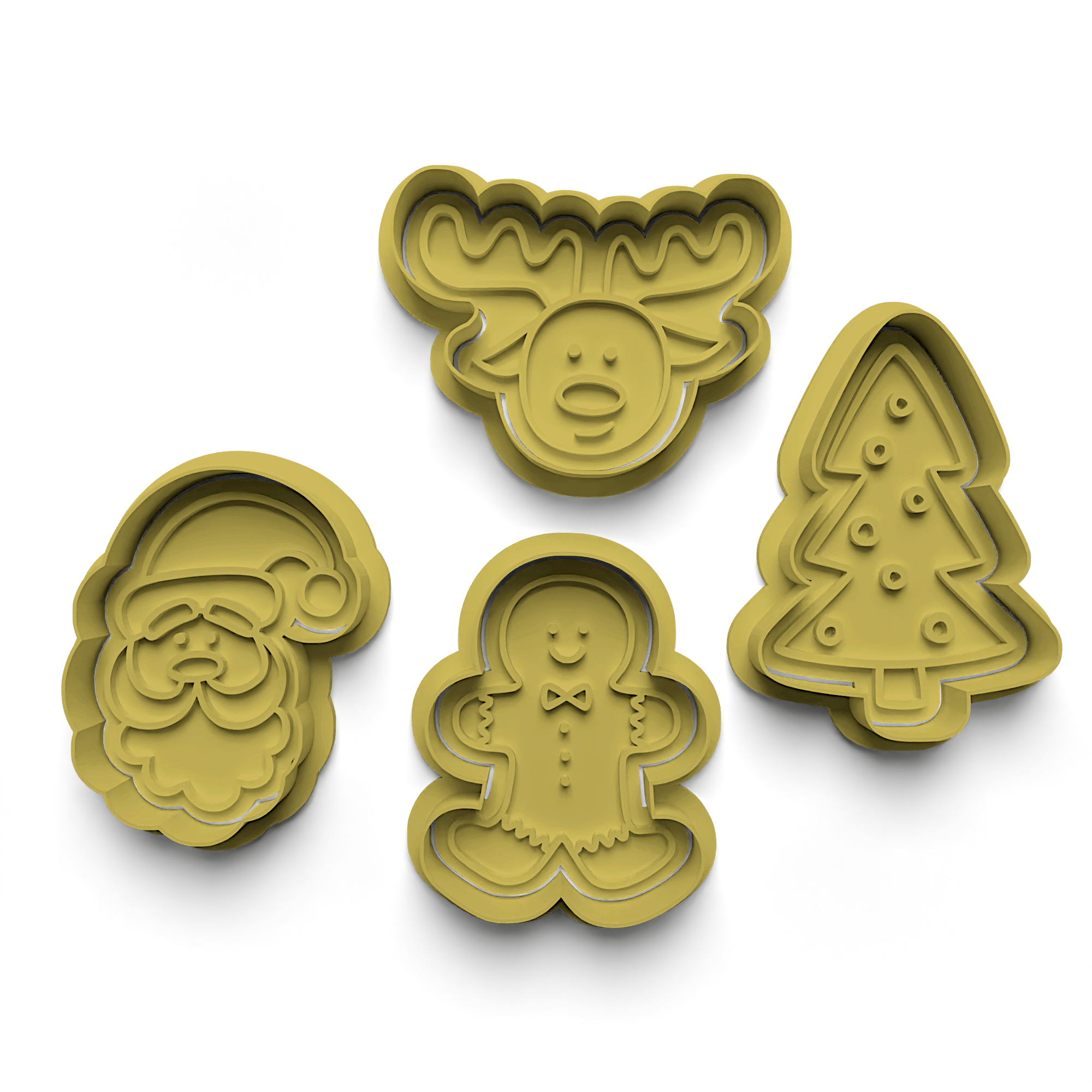Mother's Day Cookie Cutter Stamp and Cutter Set (0324)