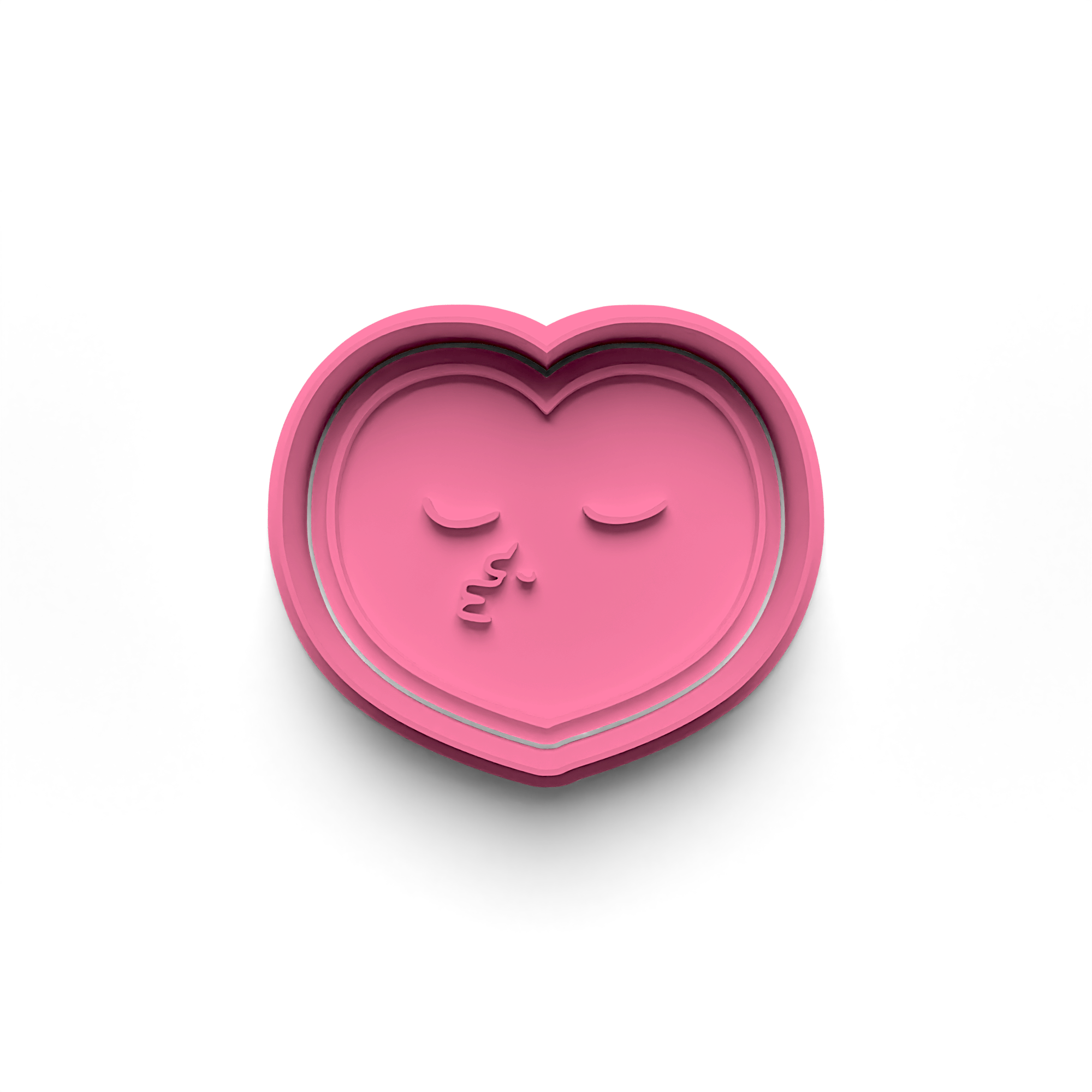 Lover Heart Cookie Cutter Stamp and Cutter Set (0506_4)