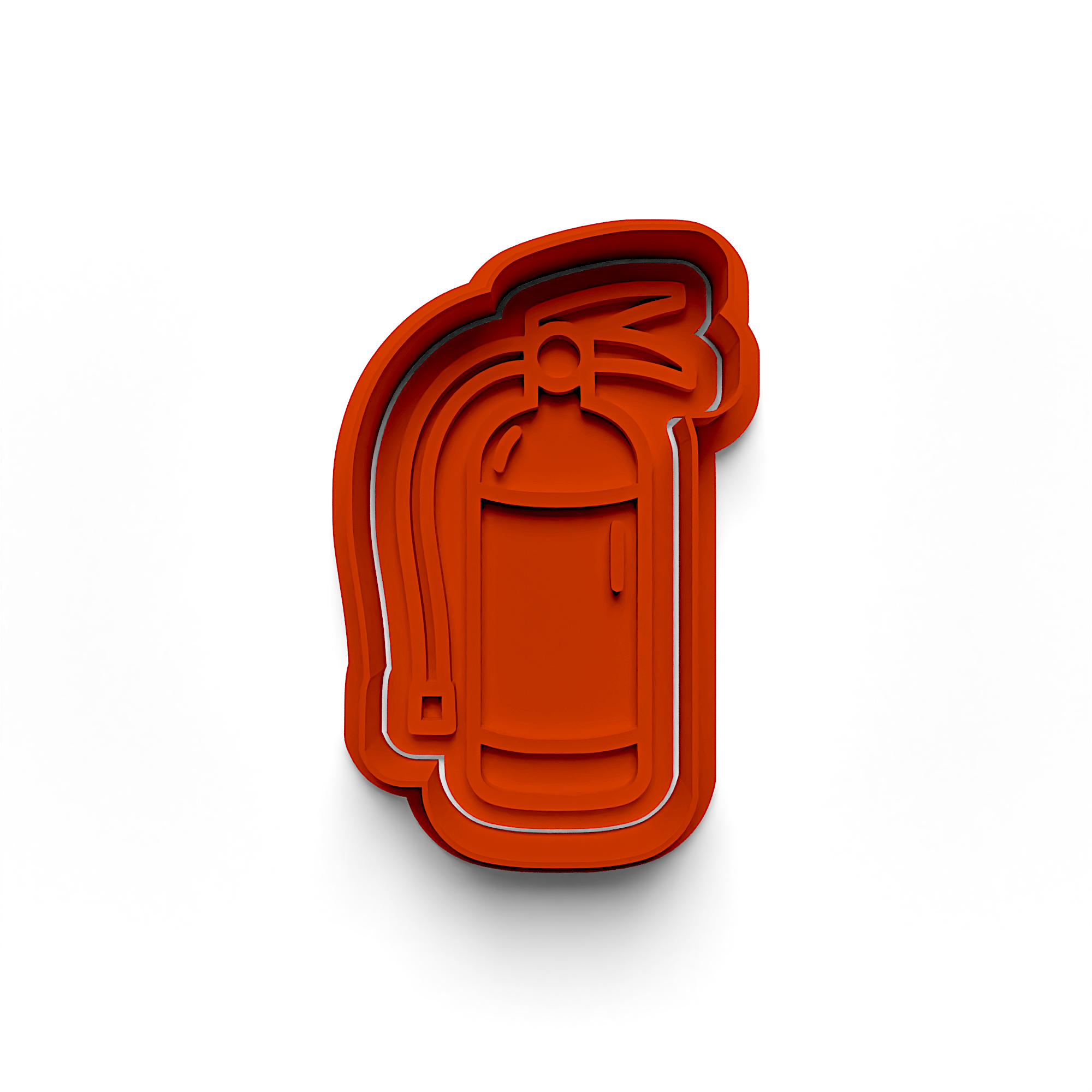 Fire Department Cookie Cutter Stamp and Cutter Set (0546_3)