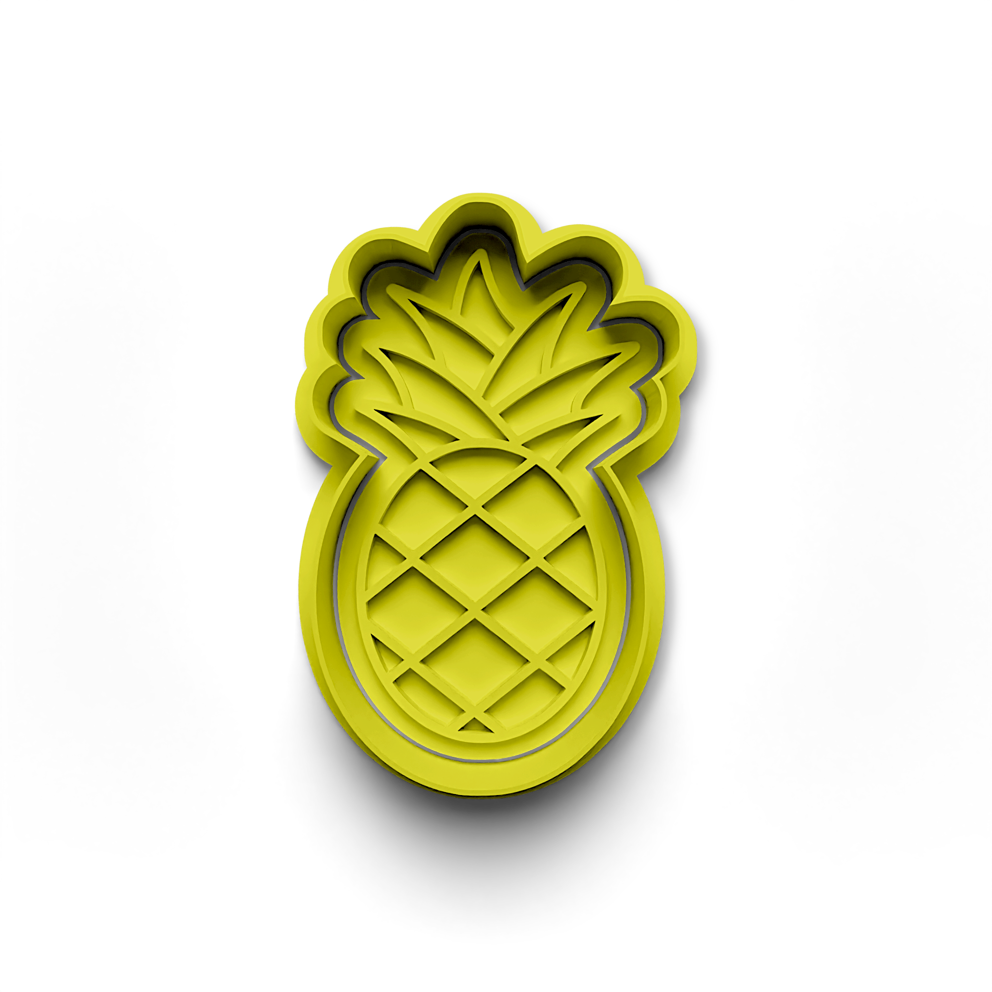 Pineapple Cookie Stamp and Cutter Set (0551_20)