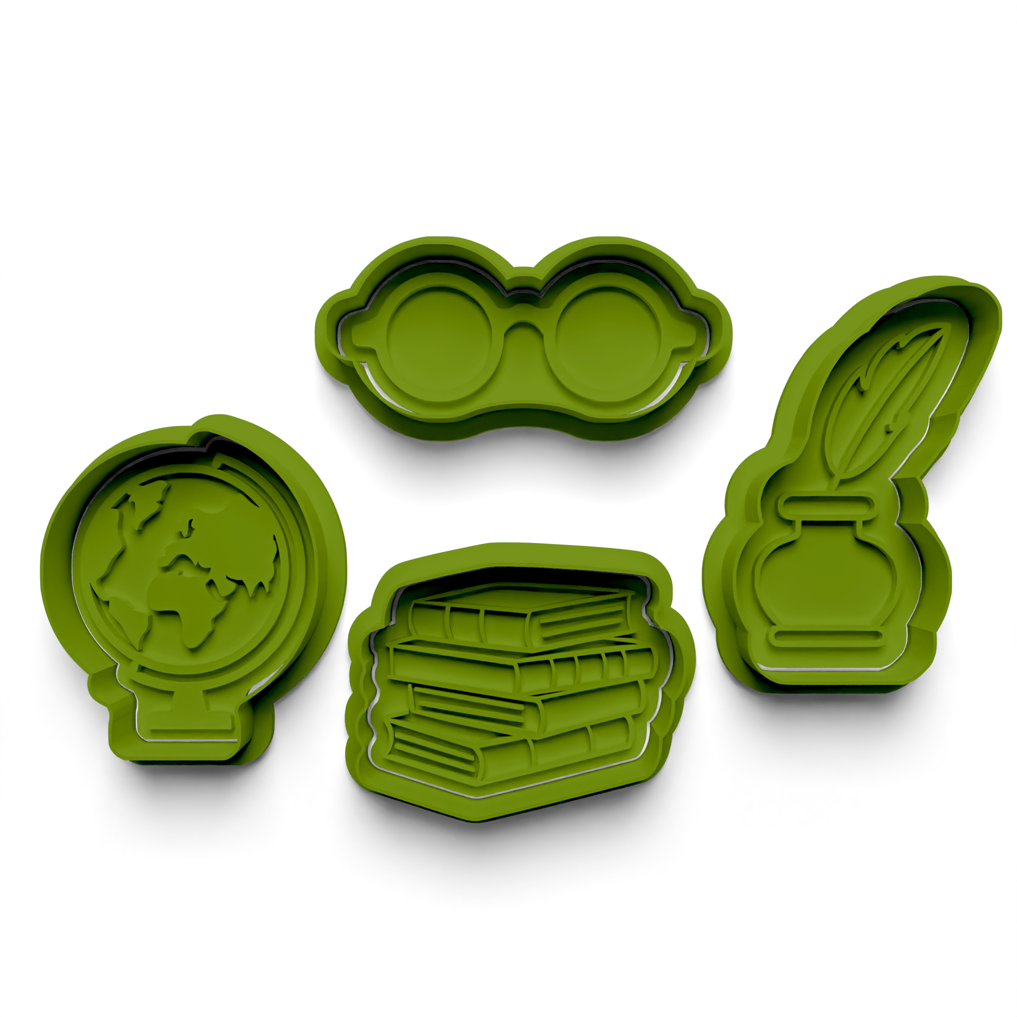 Discovery Cookie Cutters Stamp and Cutter Set (0570)