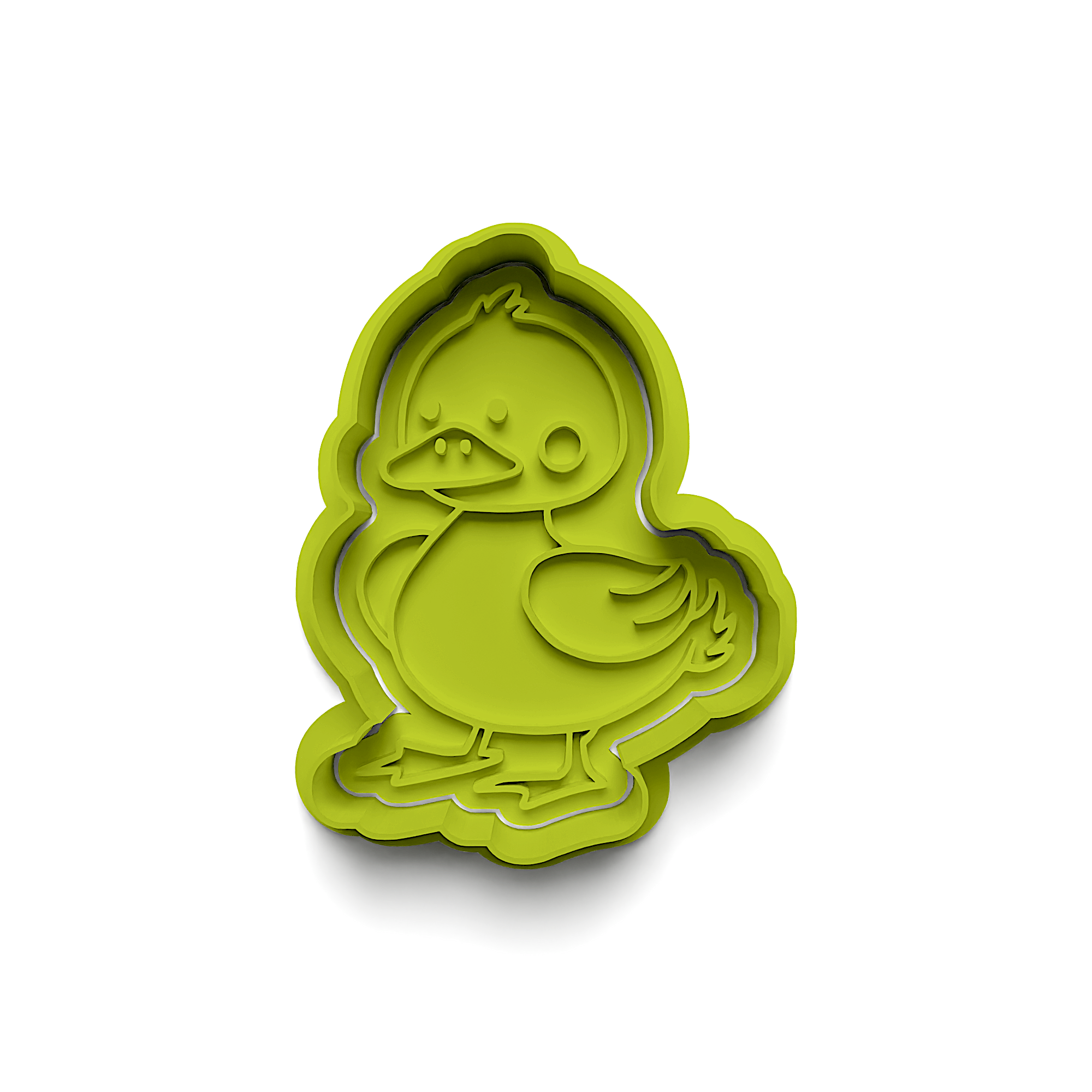 Duck Cookie Cutter Stamp and Cutter Set (0583_16)