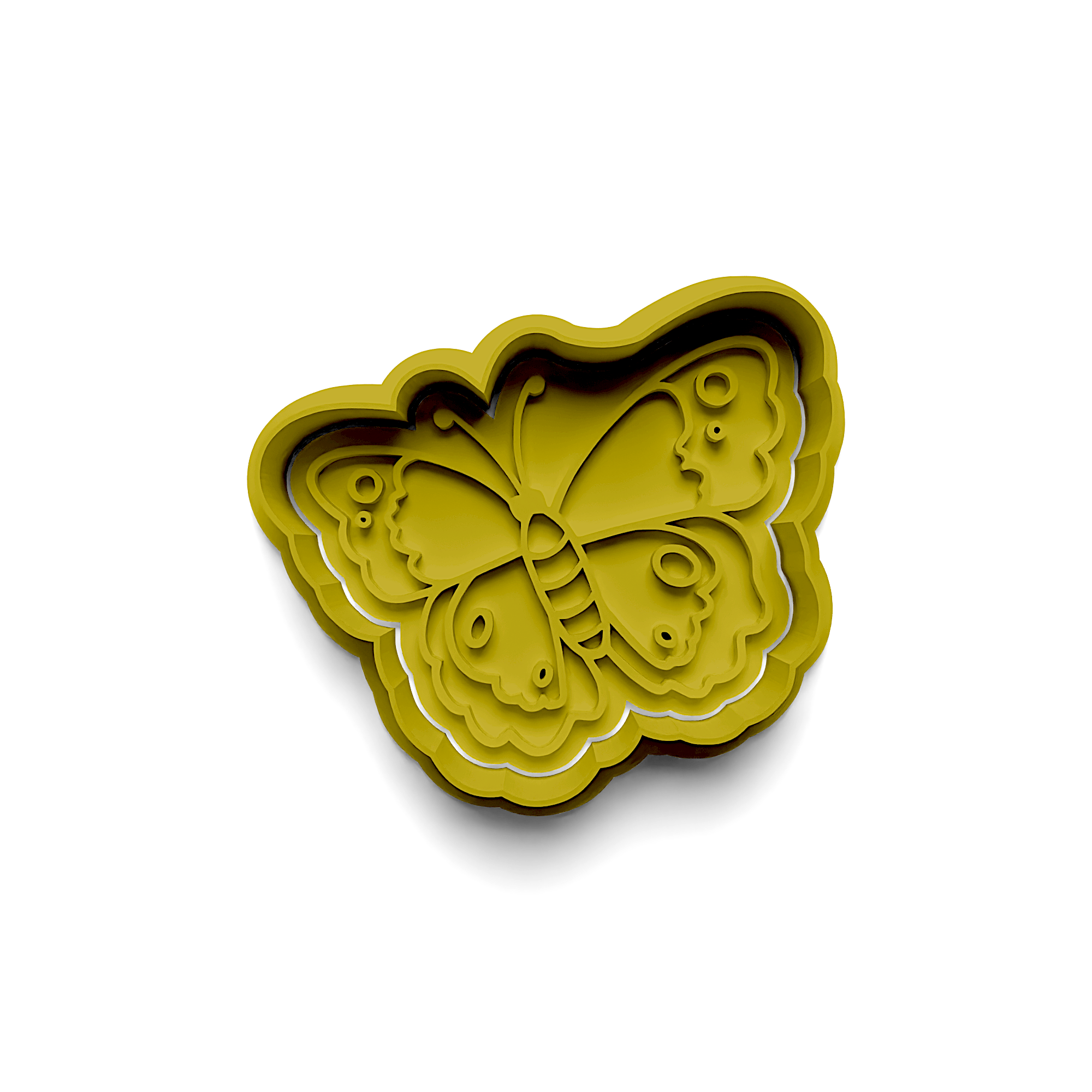 Stempel- und Ausstecherset „Schmetterling“.