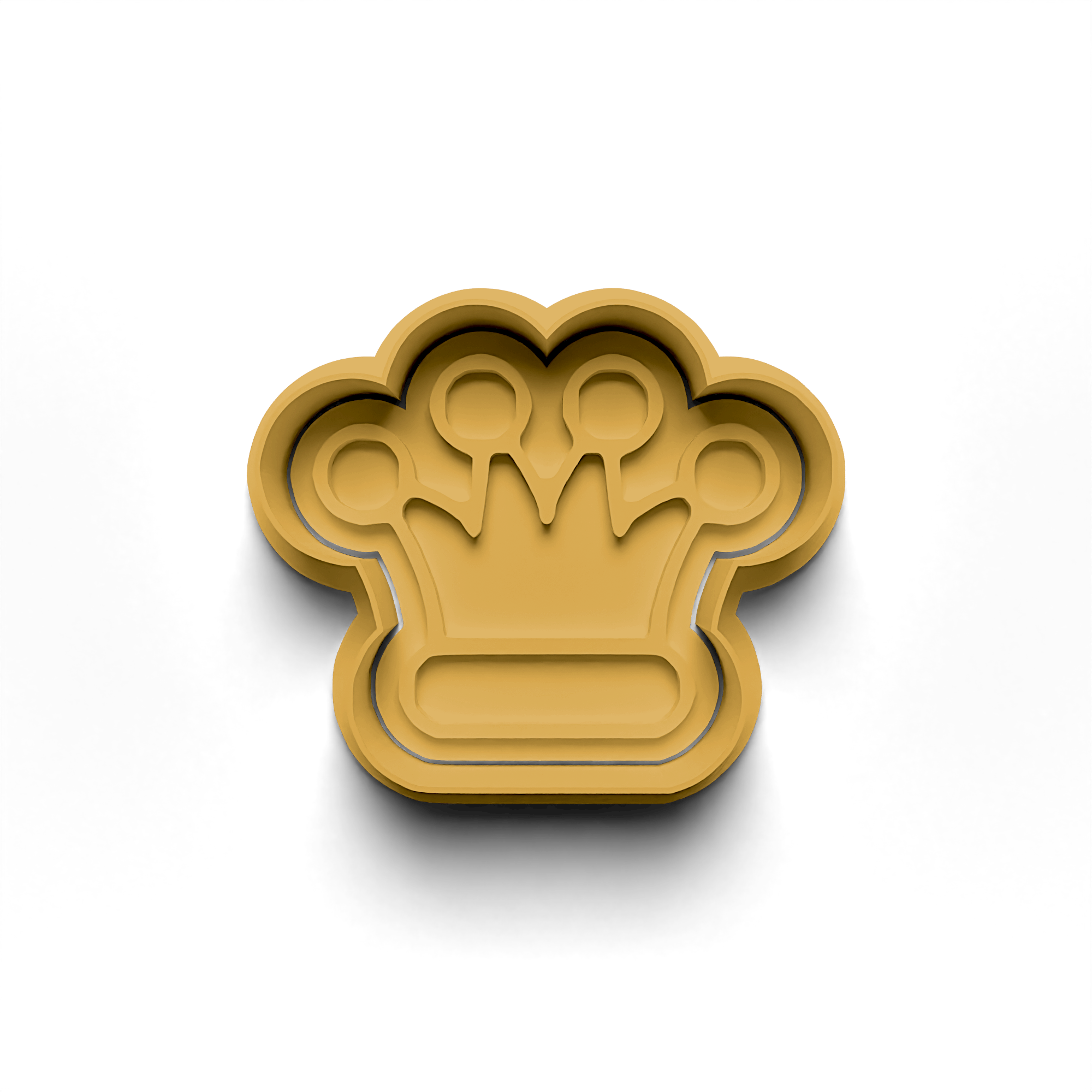 Chess Cookie Cutter Stamp and Cutter Set (0619_1)