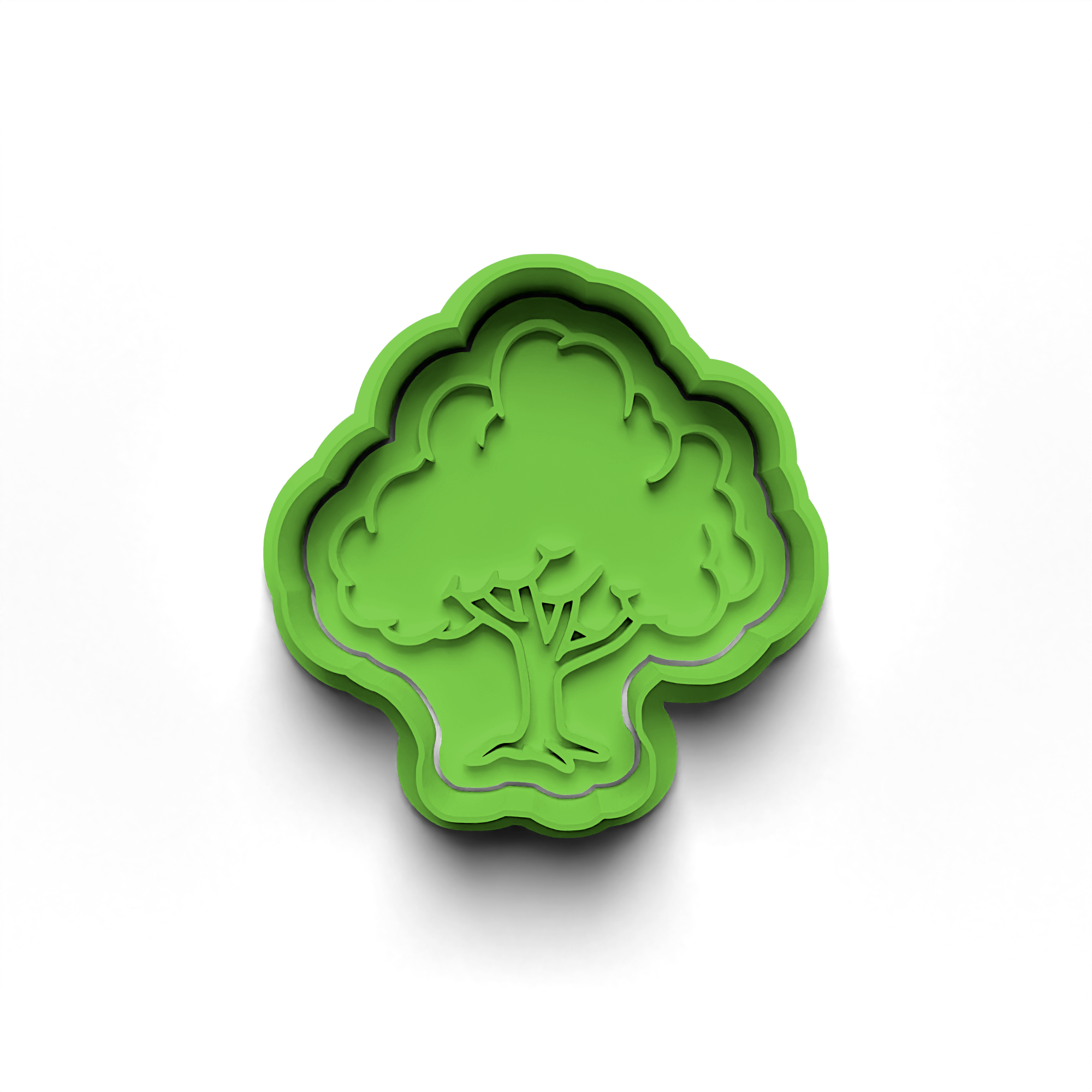 Tree Cookie Cutter Stamp and Cutter Set (0671_3)