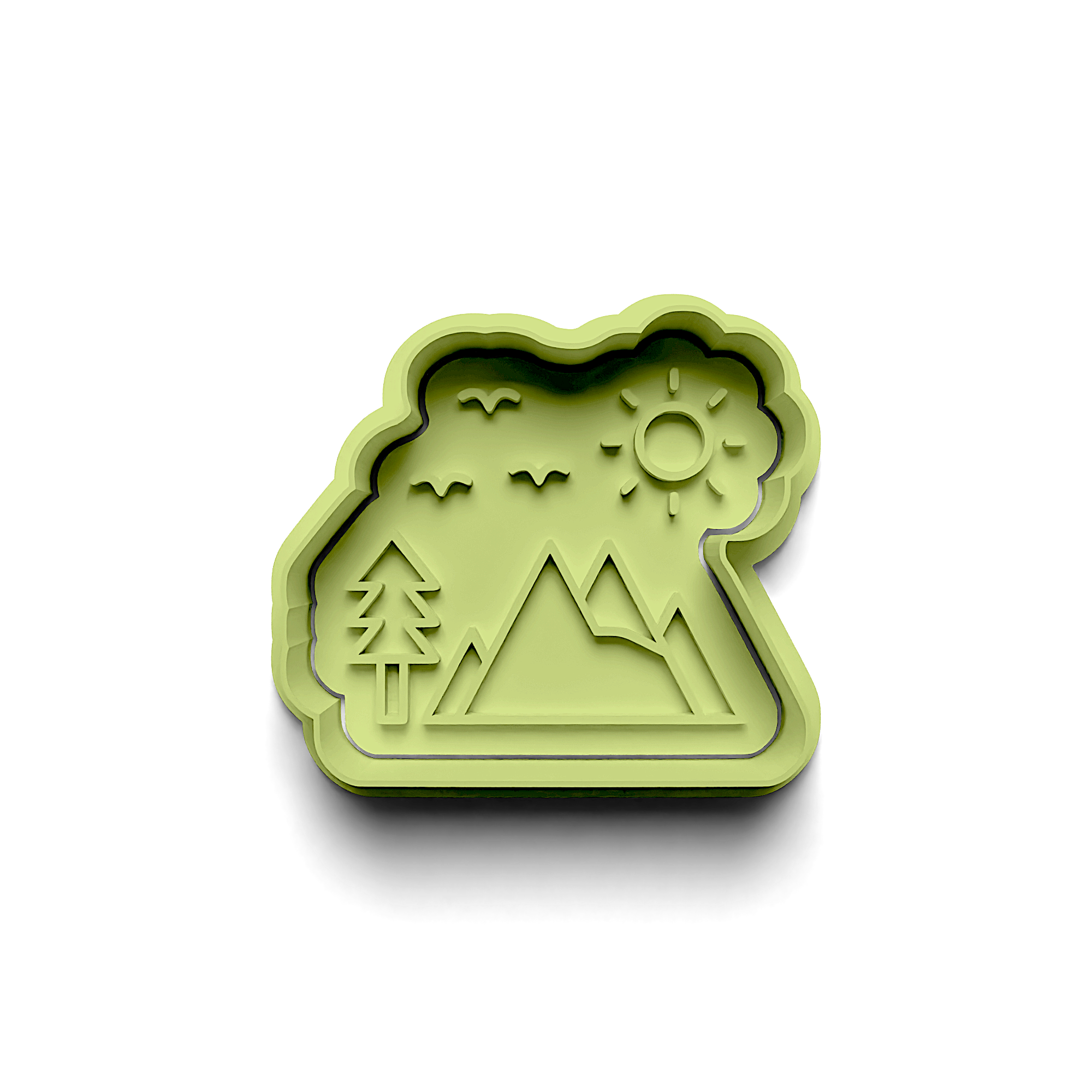 Nature Walk Cookie Cutter Stamp and Cutter Set (0672_4)