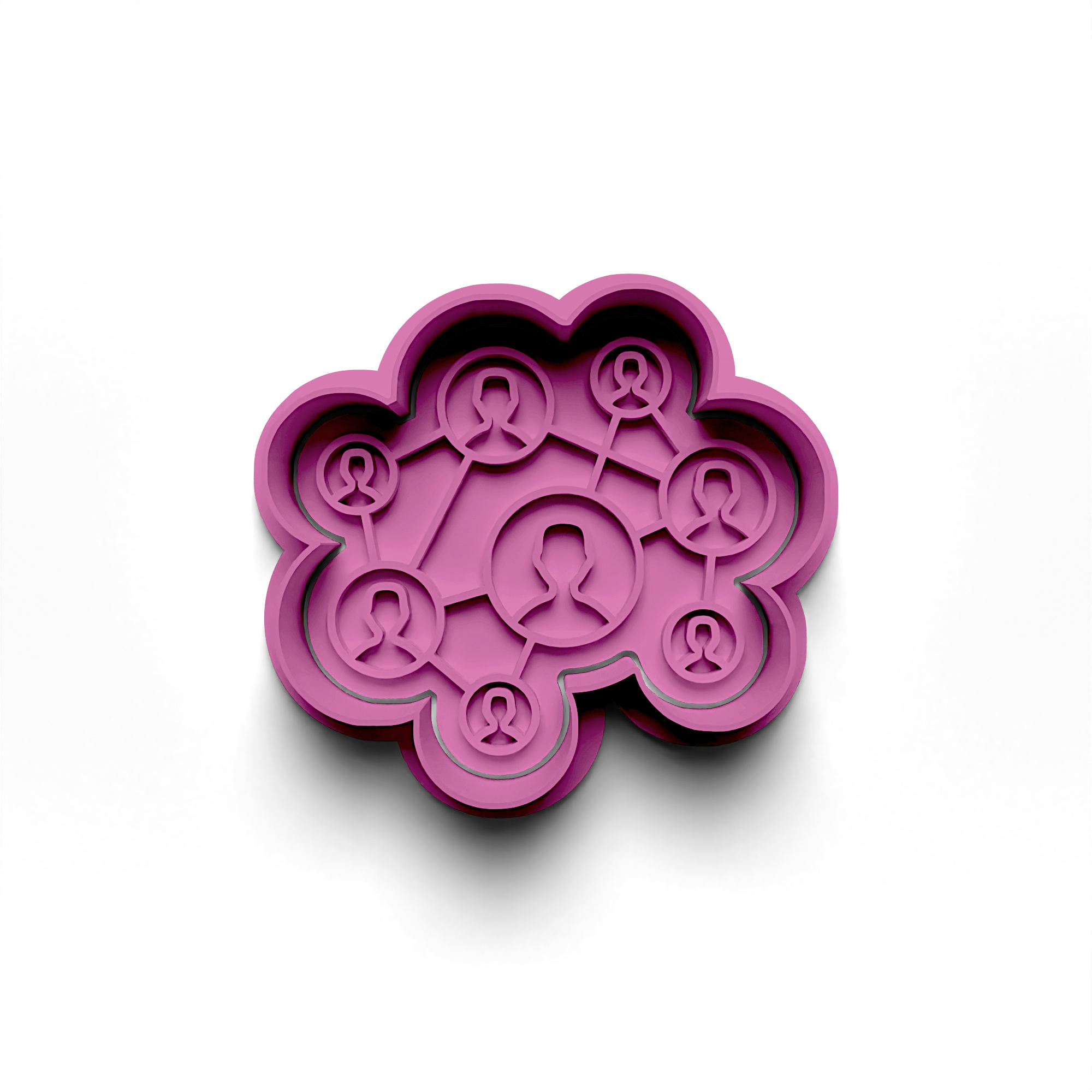 Social Media Cookie Cutter Stamp and Cutter Set (0680_2)