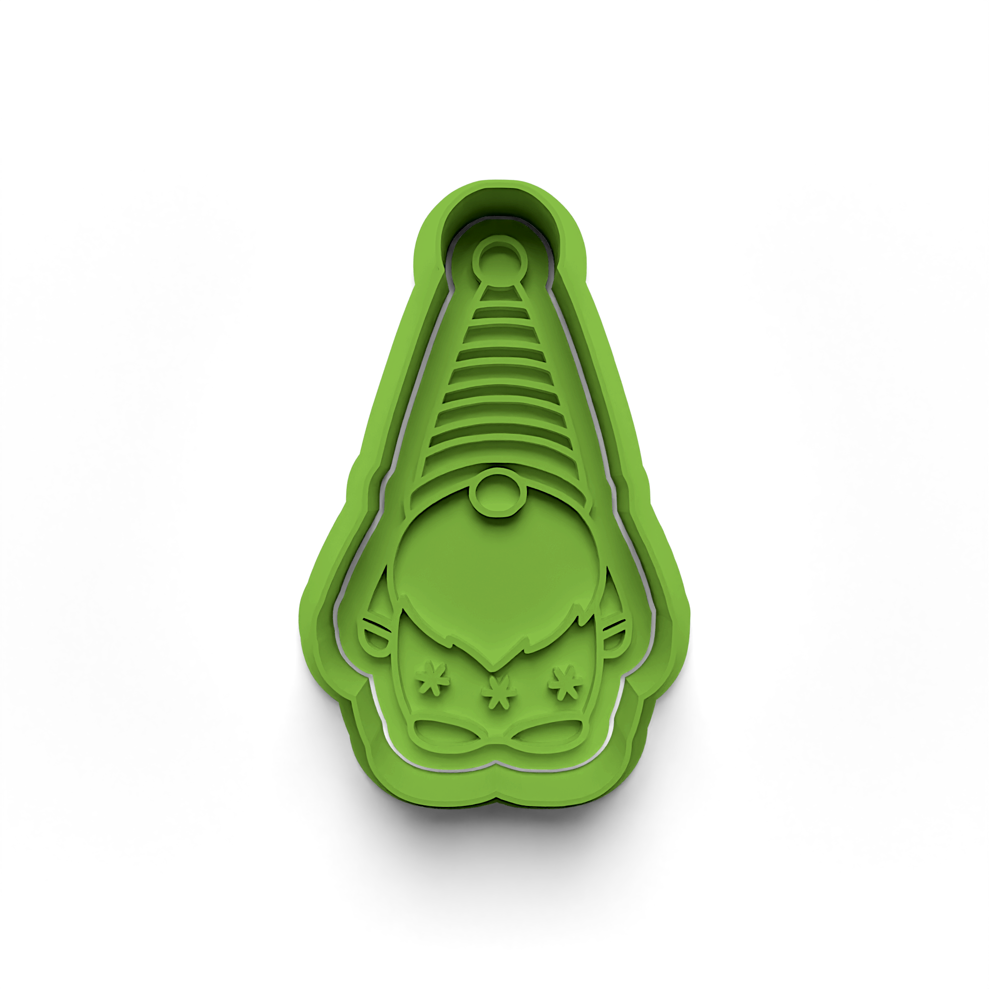 Dear Gnomes #1 Cookie Stamp and Cutter Set (0025)