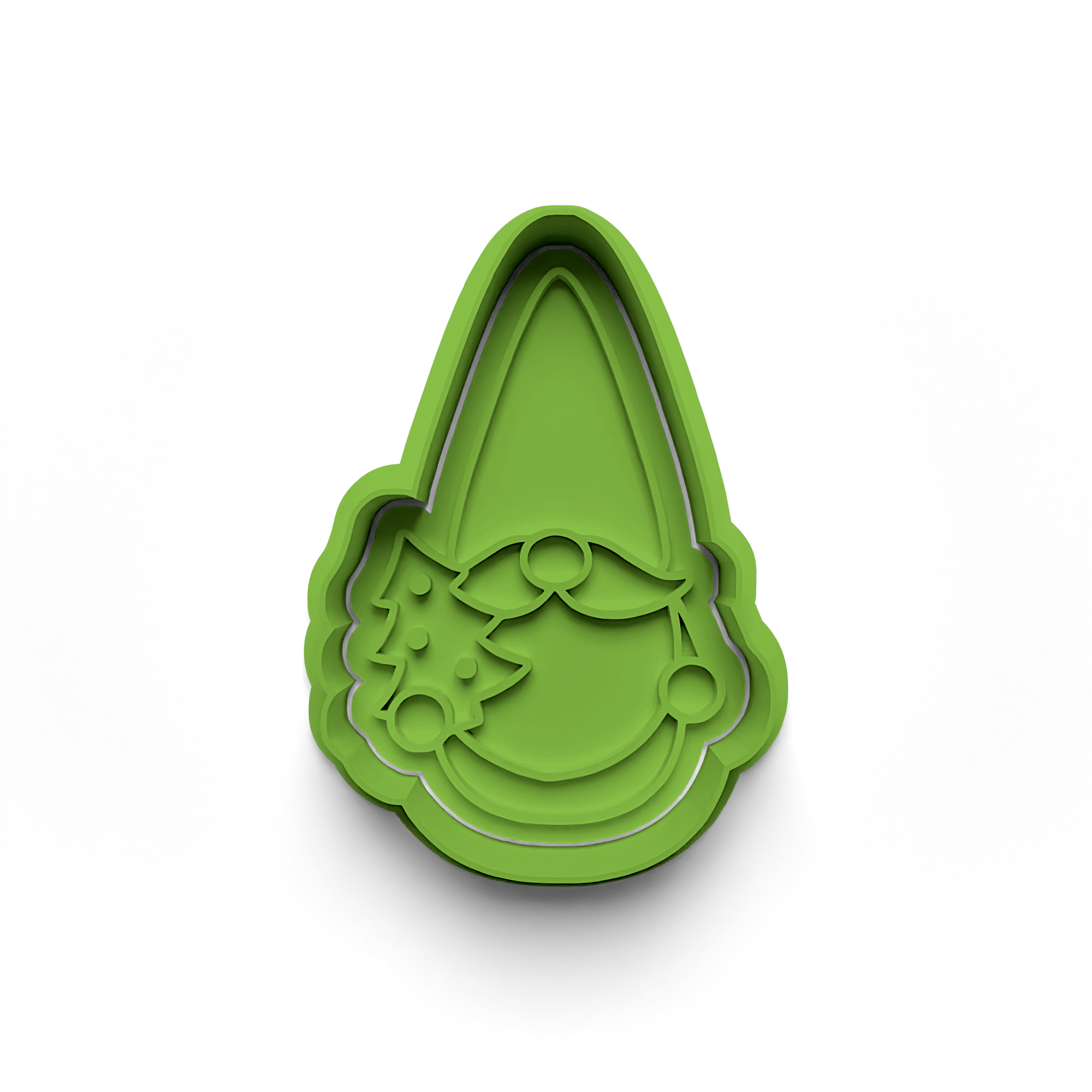 Dear Gnomes #1 Cookie Stamp and Cutter Set (0025)