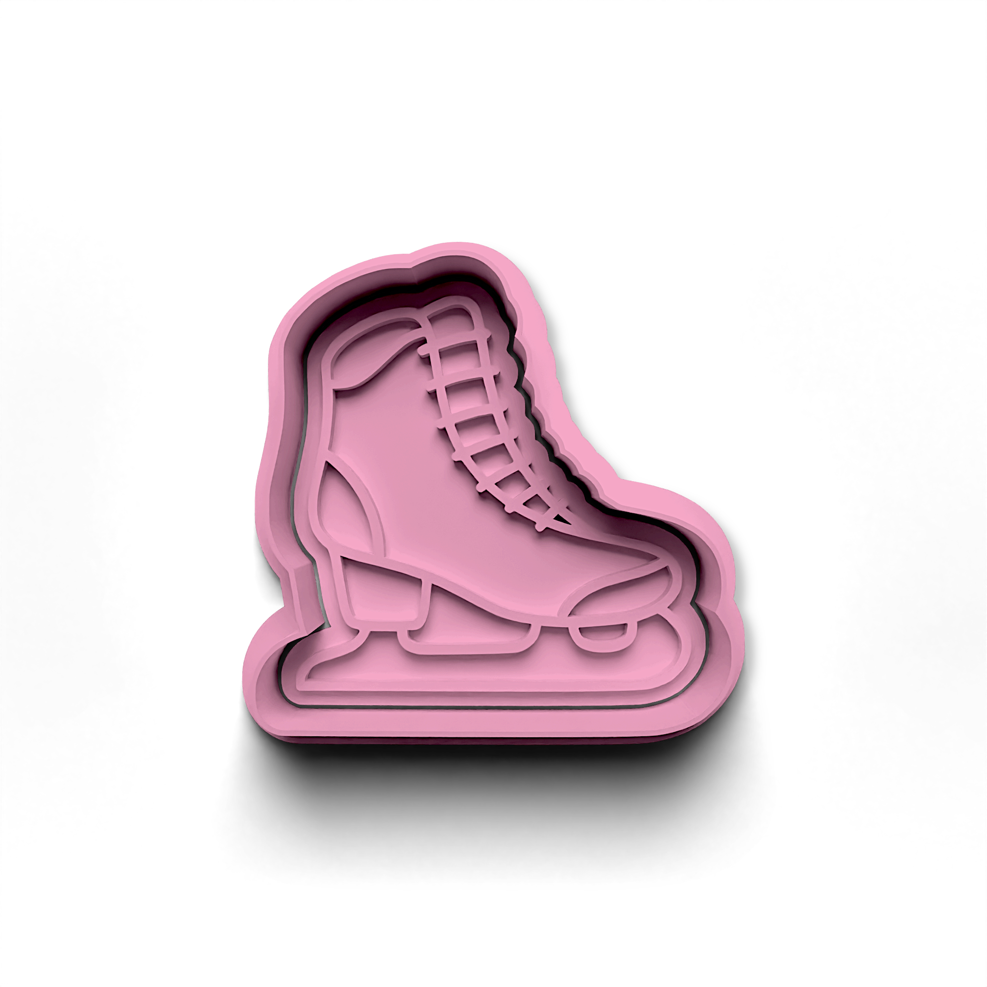 Skate Cookie Cutter Stamp and Cutter Set (0768_1)