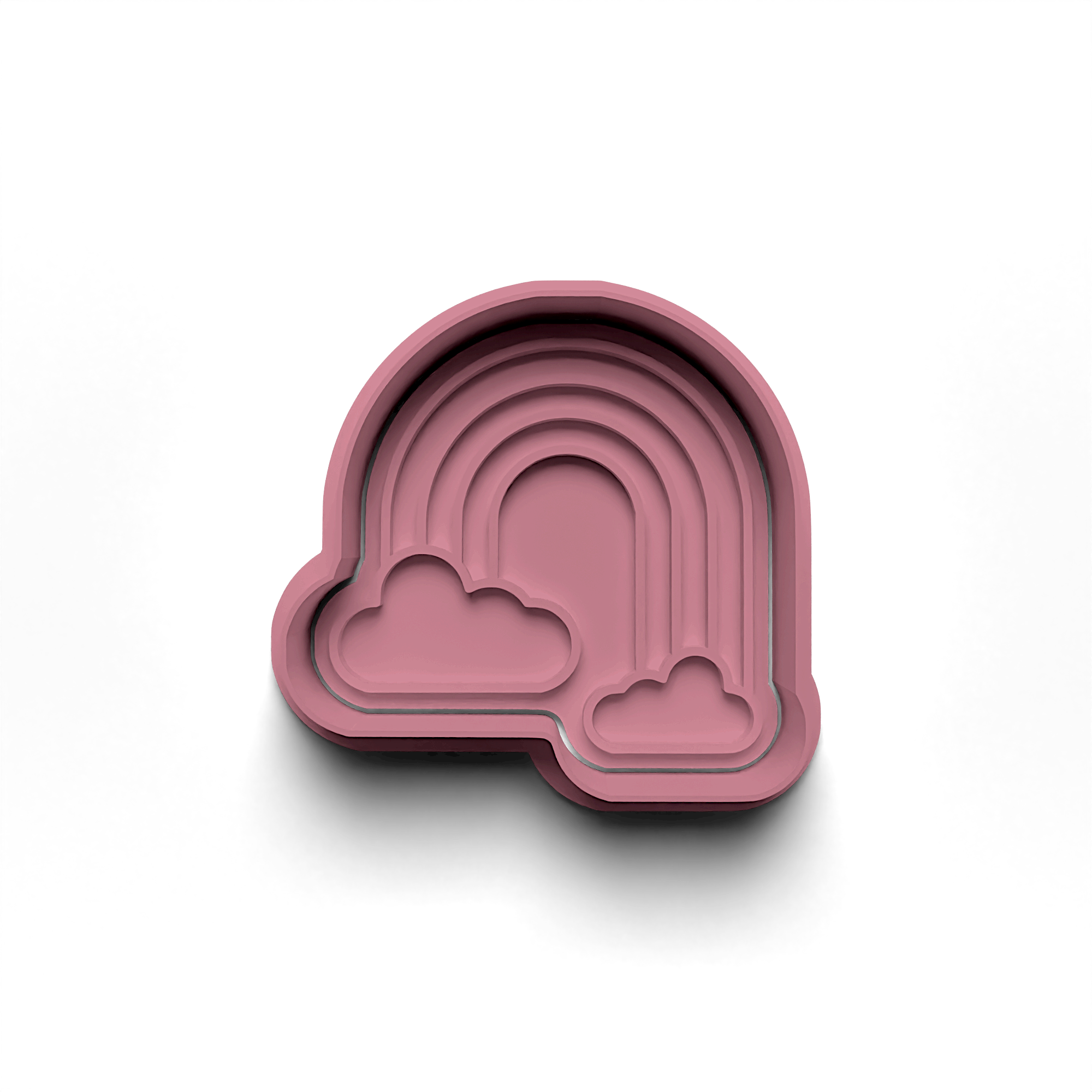 Cloud and Rainbow Cookie Cutter Stamp and Cutter Set (0772_3)