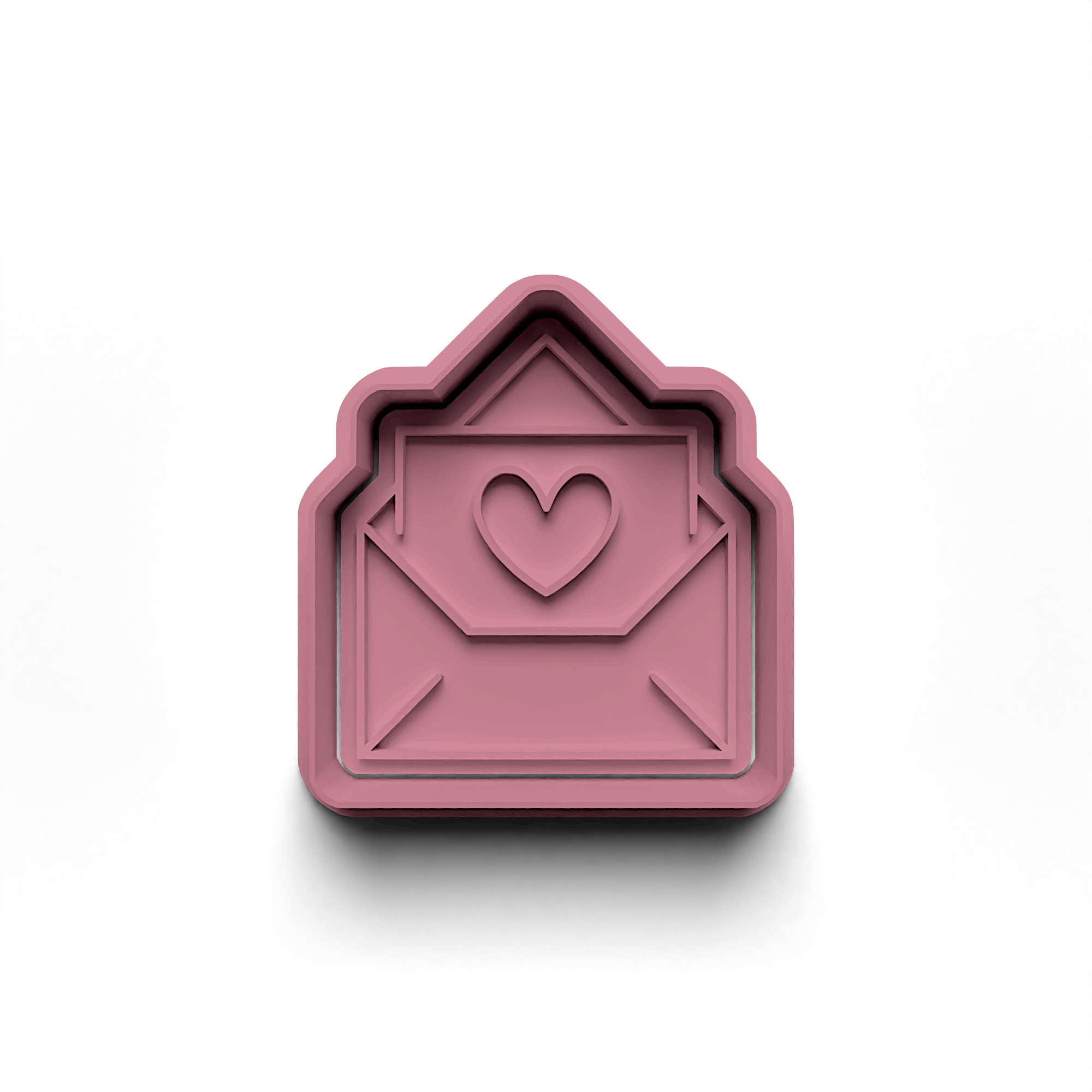 Letter to Lover Cookie Mold Stamp and Cutter Set (0776_3)