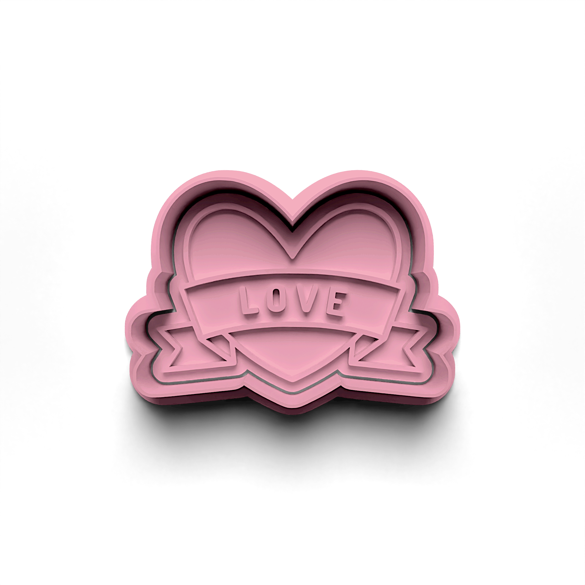 Love Cookie Cutters Stamp and Cutter Set (0777_2)