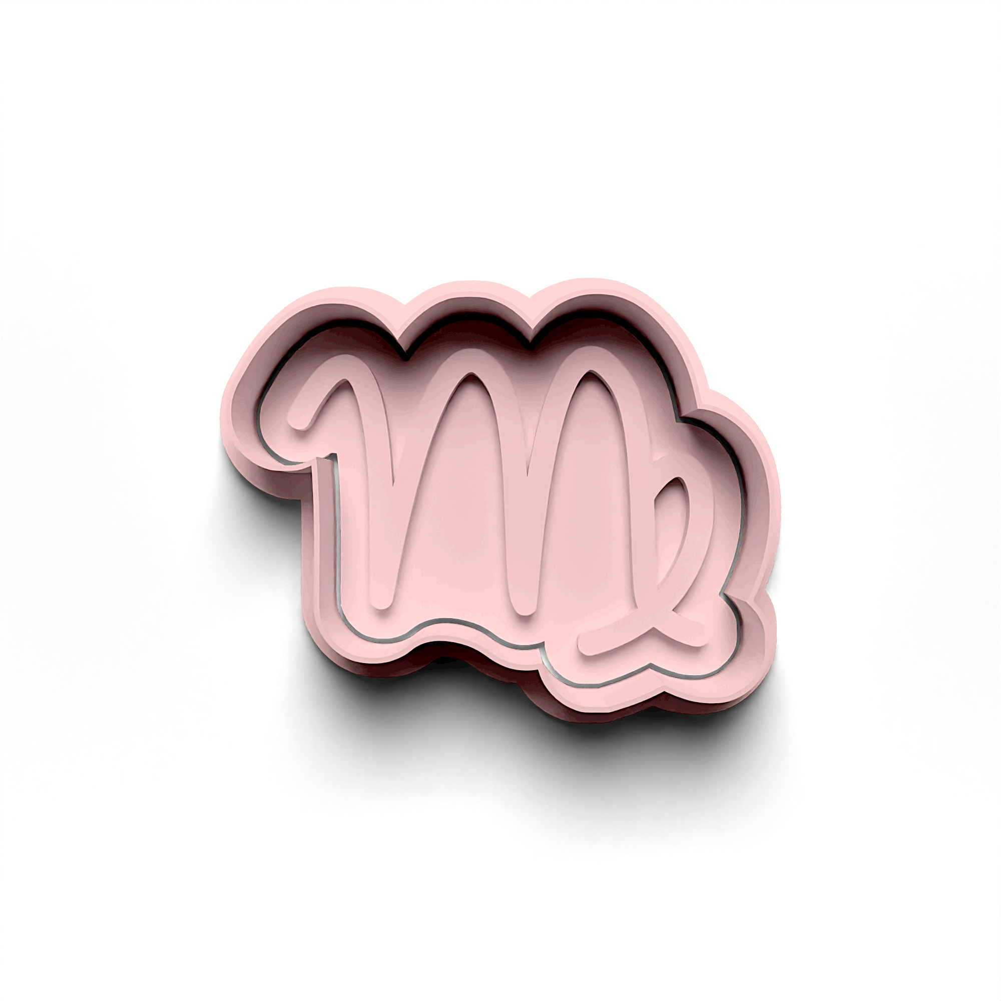 Virgo Cookie Cutter Stamp and Cutter Set (0781_8)