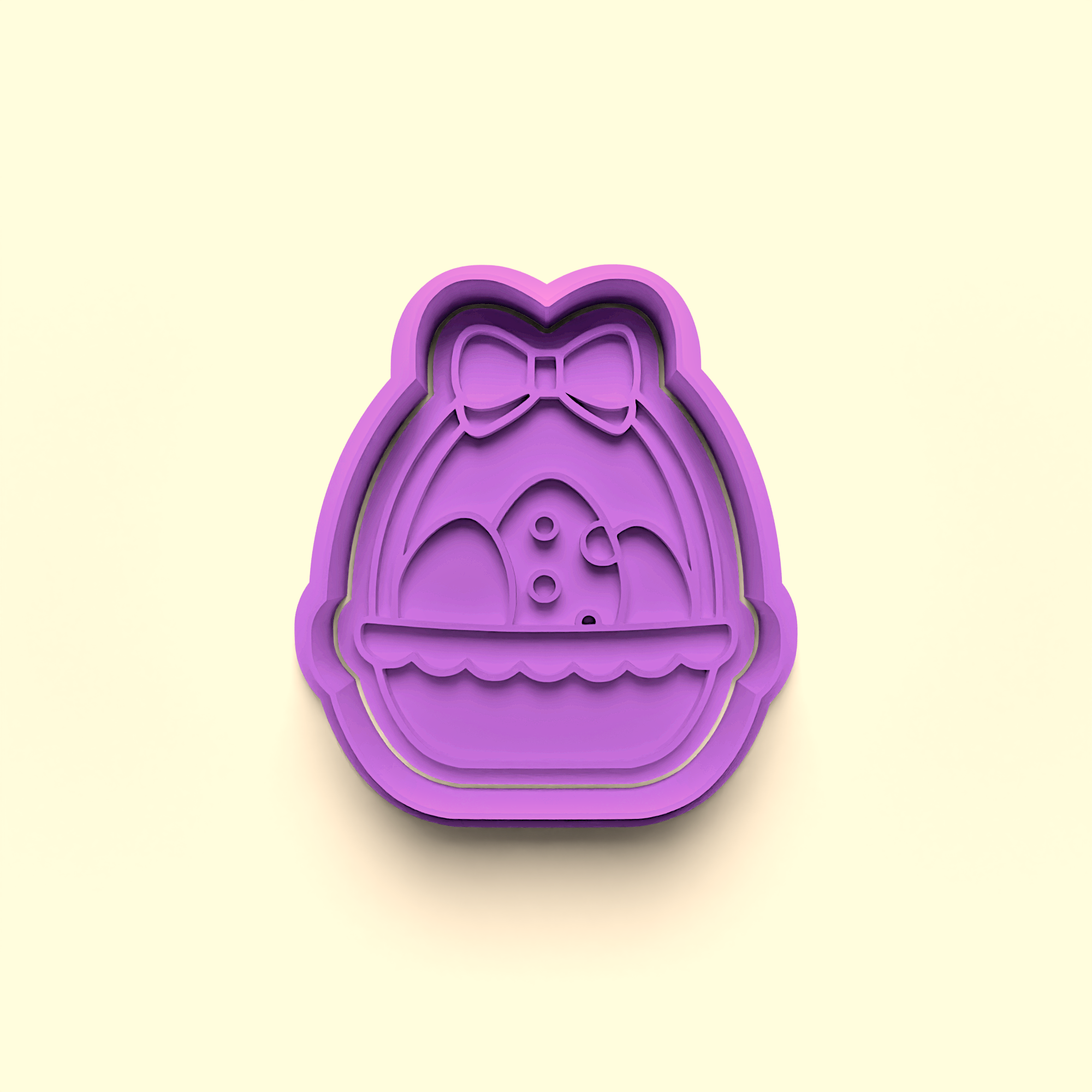 Easter Cookie Stamp and Cutter (0794_4)