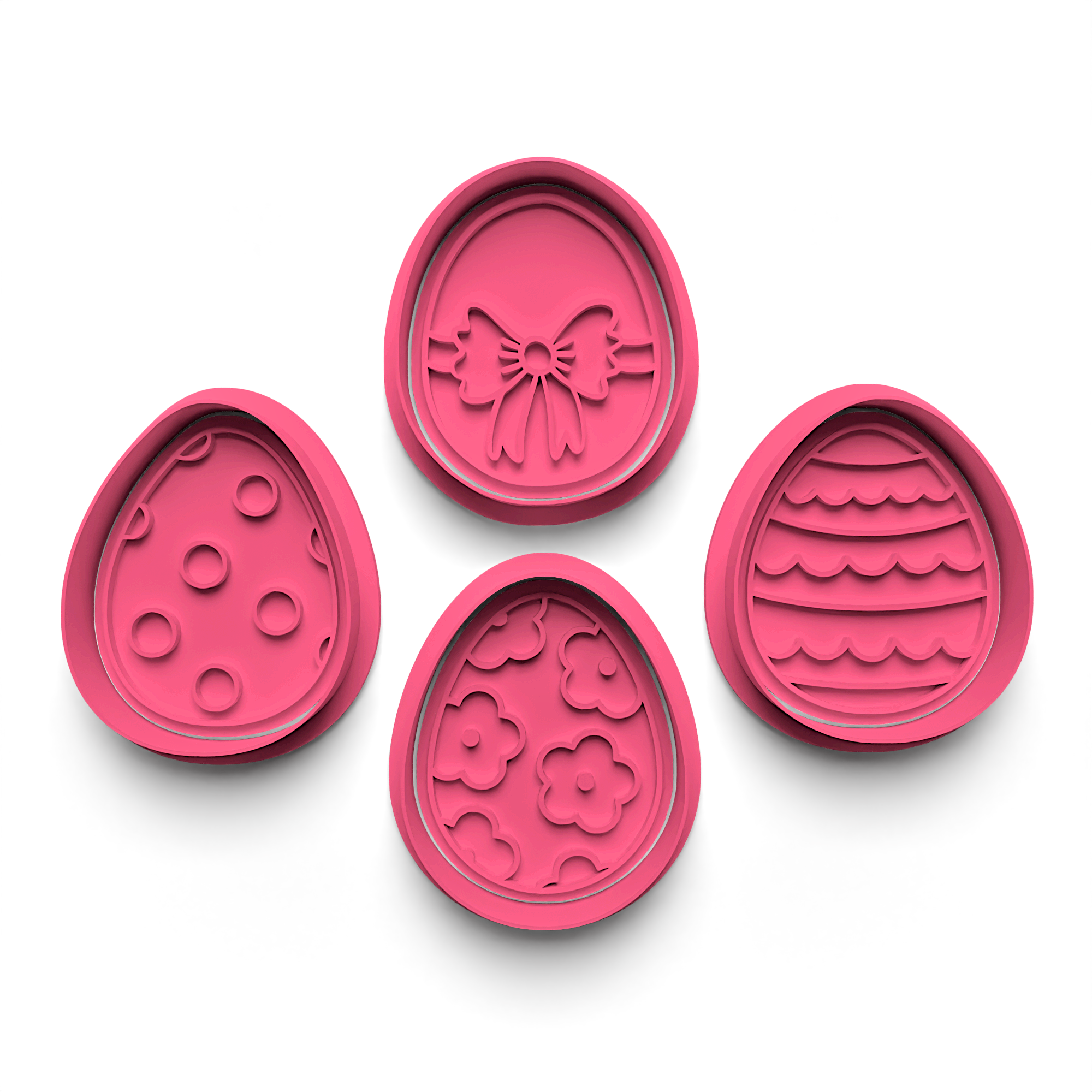 Easter Cookie Stamp and Cutter Set (0805)