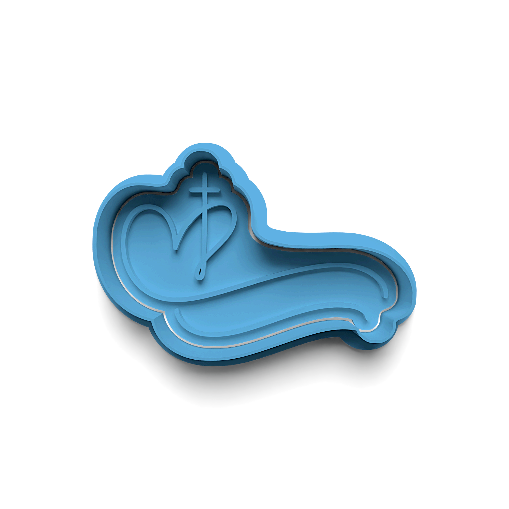 Holy Mary Cookie Cutter Stamp and Cutter Set (0812_4)