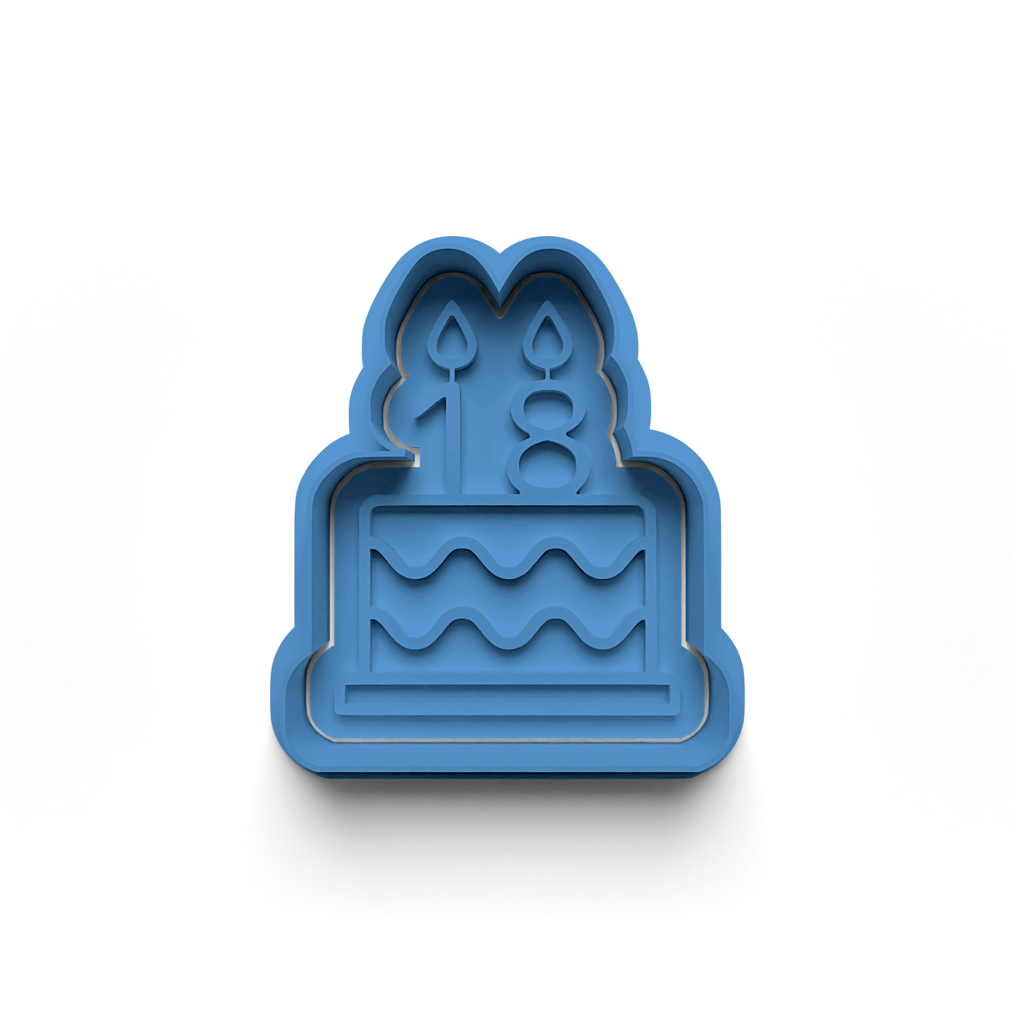 Birthday Cookie Cutter Stamp and Cutter Set (0825_3)