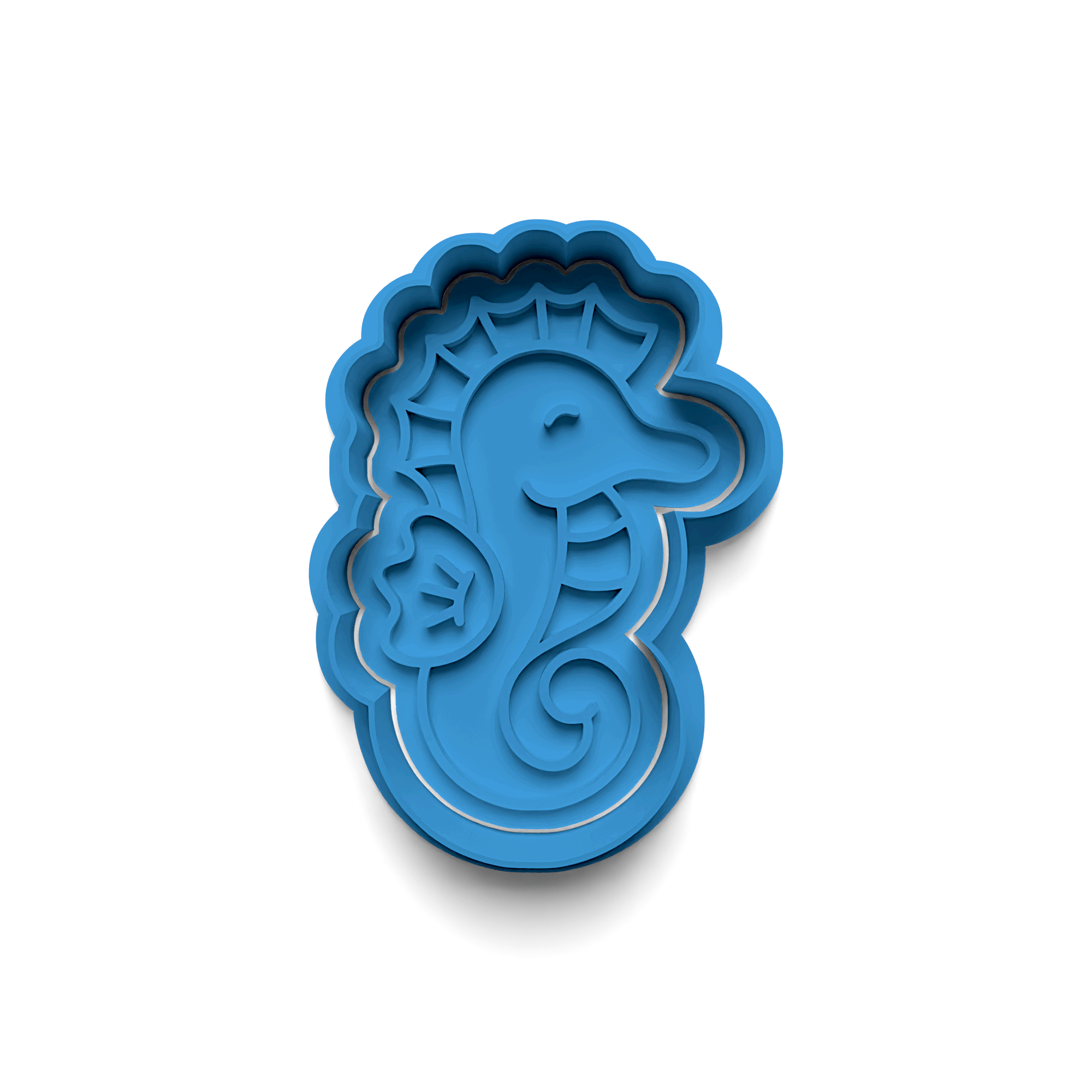 Starfish Cookie Cutter Stamp and Cutter Set (0246_4)