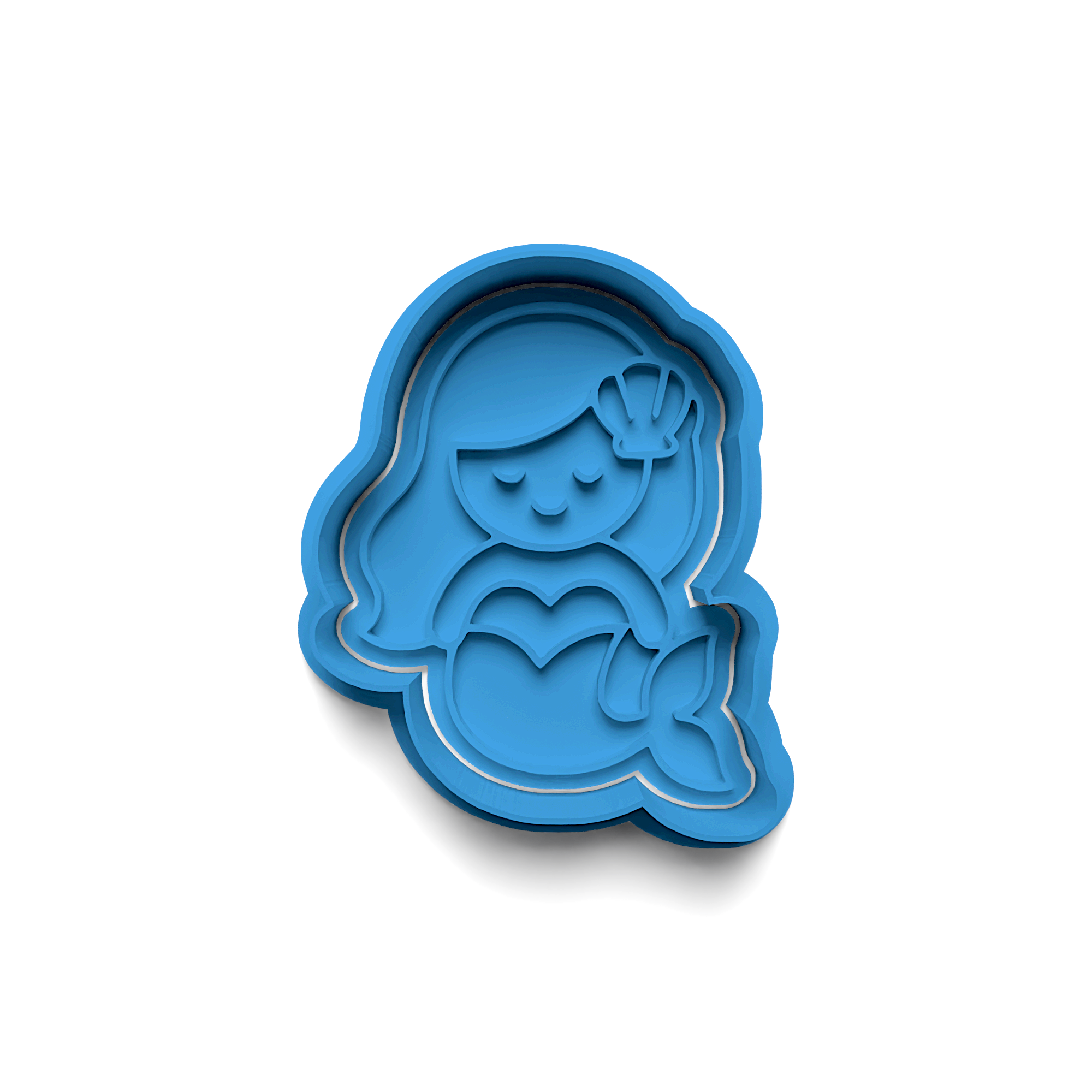 Starfish Cookie Cutter Stamp and Cutter Set (0246_4)