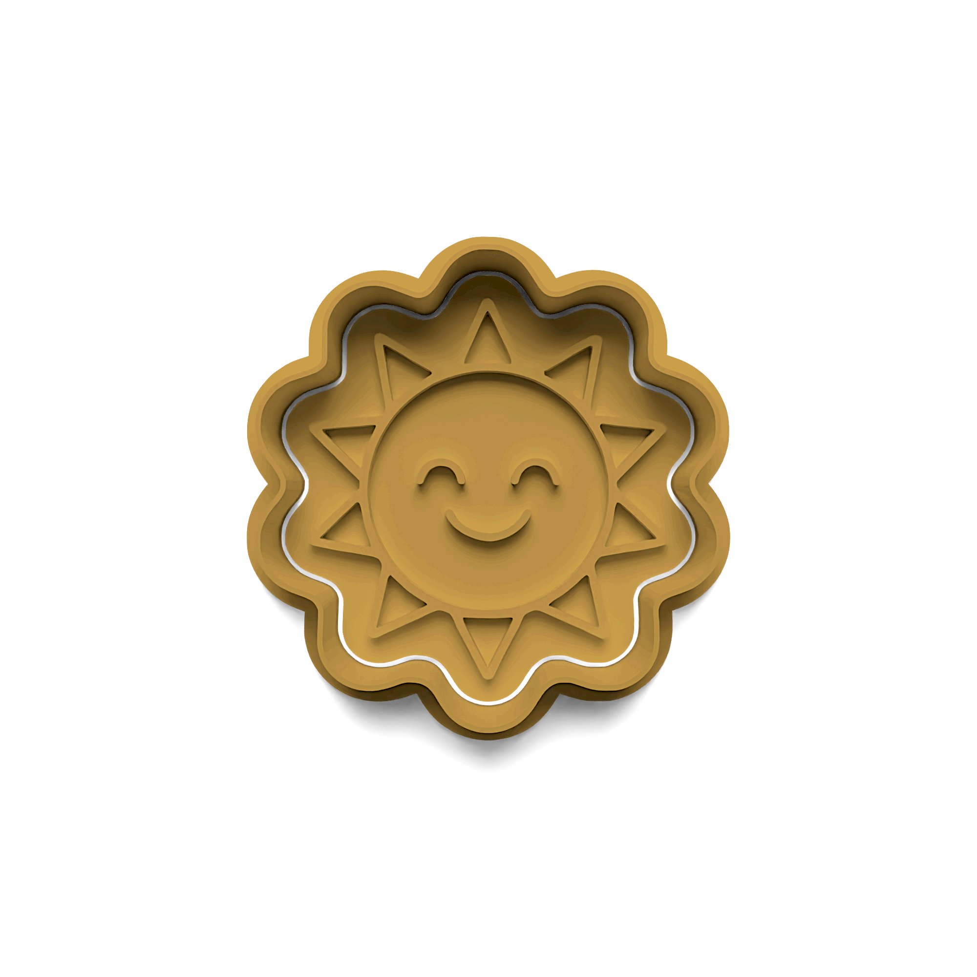 Ice Cream Cookie Mold Stamp and Cutter Set (0317_3)