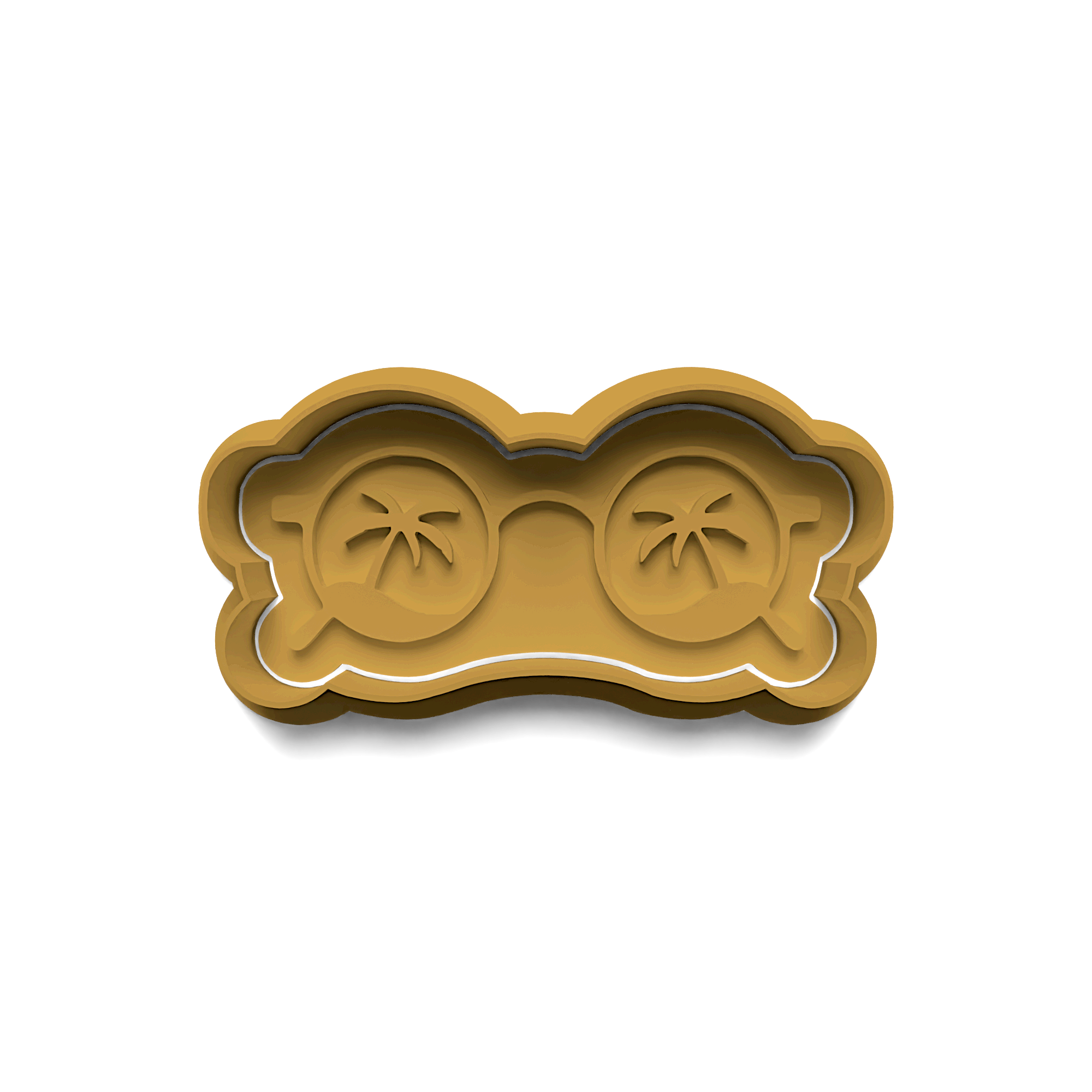 Ice Cream Cookie Mold Stamp and Cutter Set (0317_3)