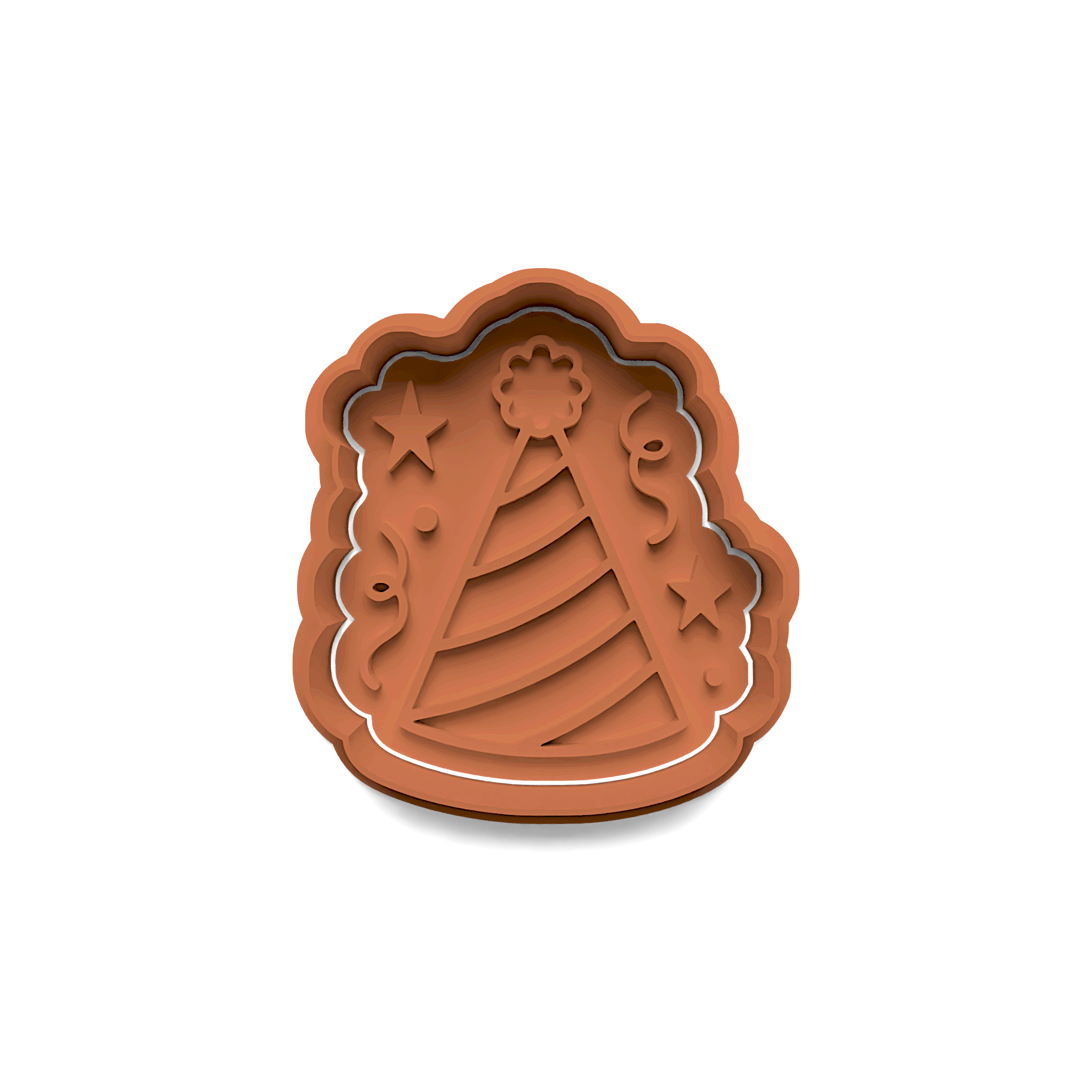 Birthday Cookie Cutter Stamp and Cutter Set (0825_1)