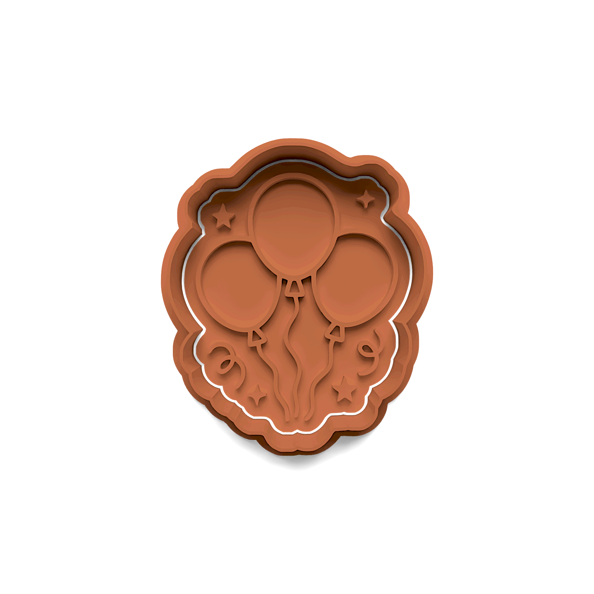 Birthday Cookie Cutter Stamp and Cutter Set (0825_1)