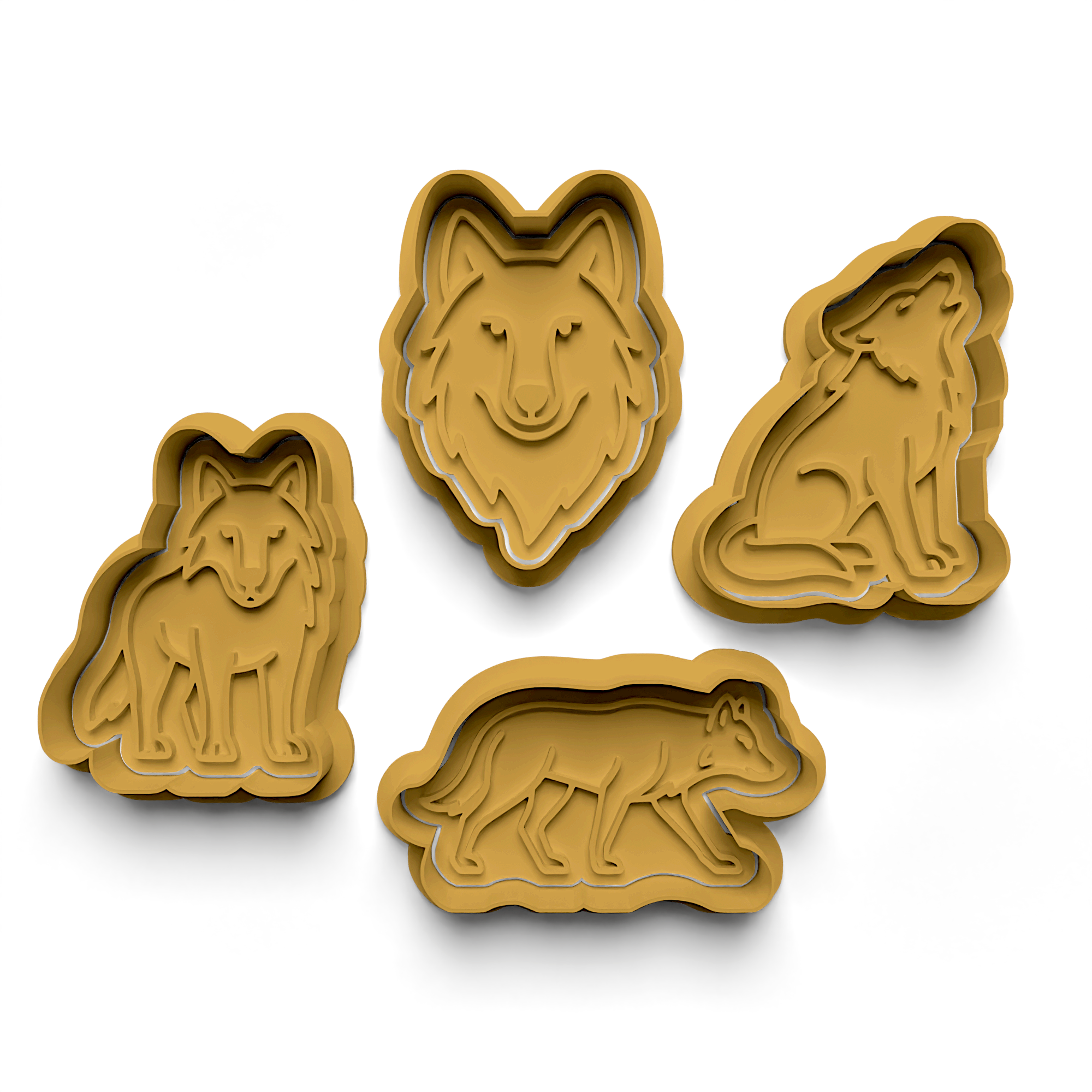 Sea Animals Cookie Cutter Stamp and Cutter Set (0243)