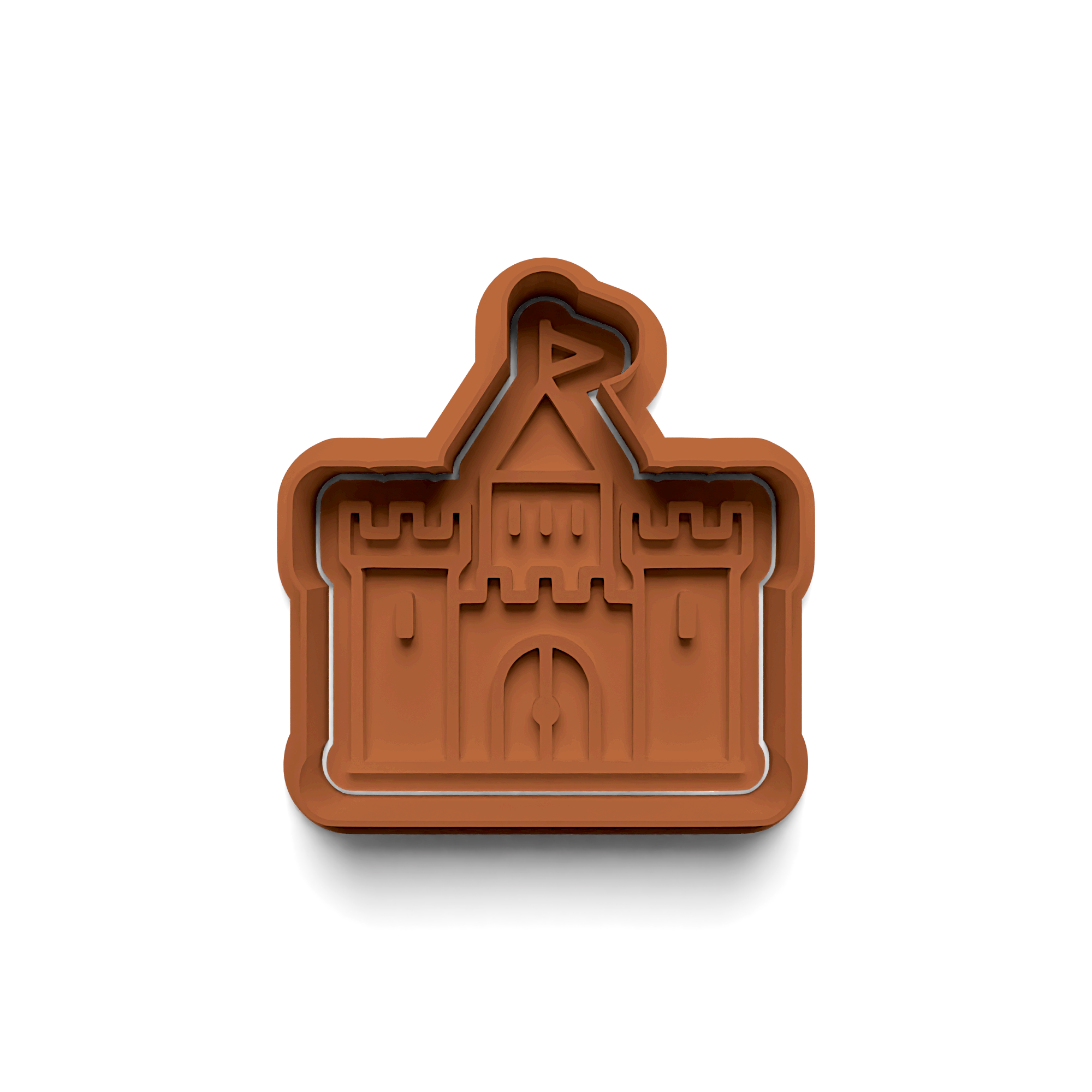 Princess Cookie Cutter Stamp and Cutter Set