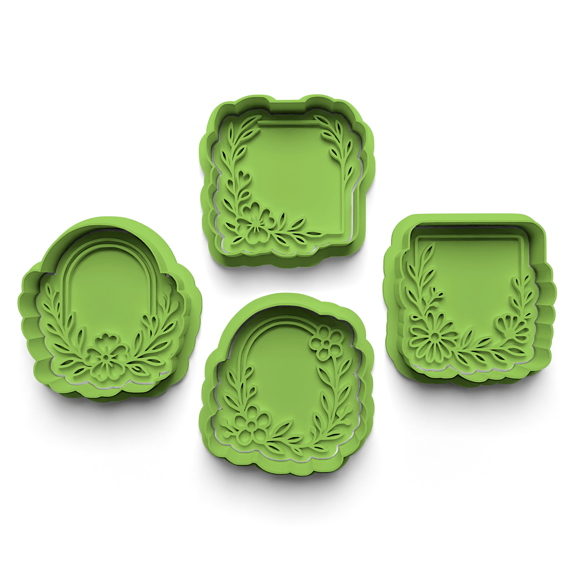 Engagement Cookie Mold Stamp and Cutter Set (0509)