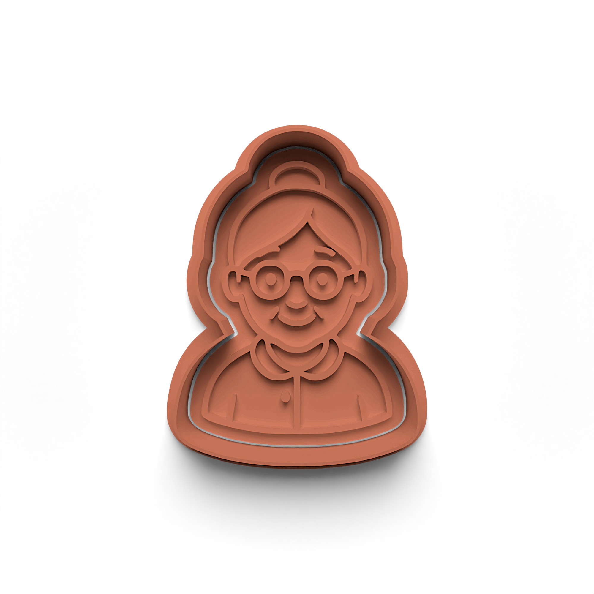 Mother's Day Cookie Cutter Stamp and Cutter Set (0324_3)